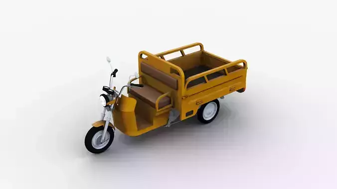 Electric Cargo Rickshaw