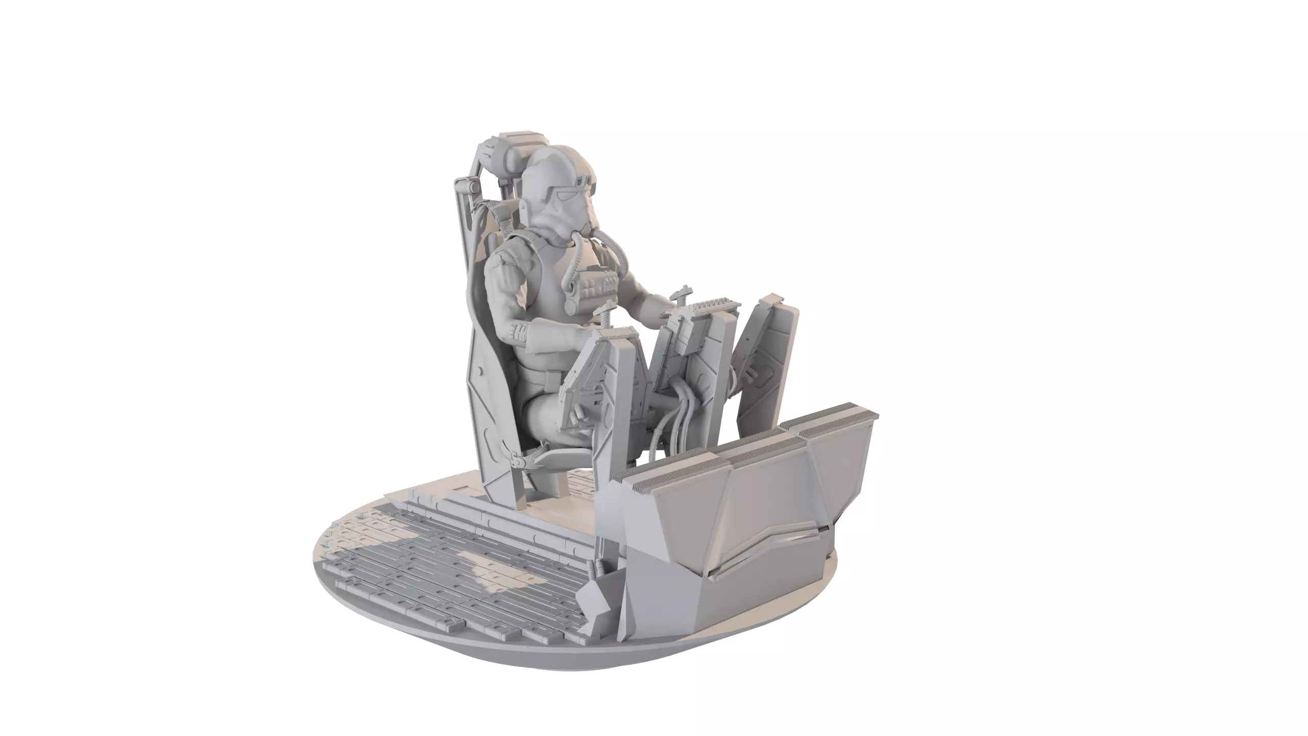 TIE Starfighter Kit Bash Set - 3D Print 3D print model_6