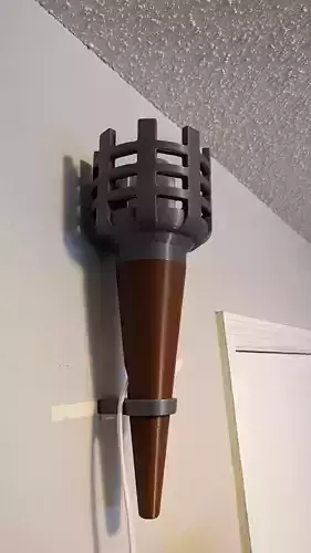 Stylized Medieval Tower Spire 3D print model