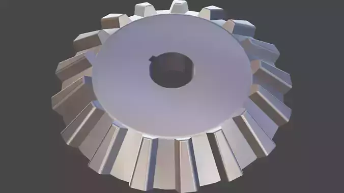 Bevel Gear 3D model