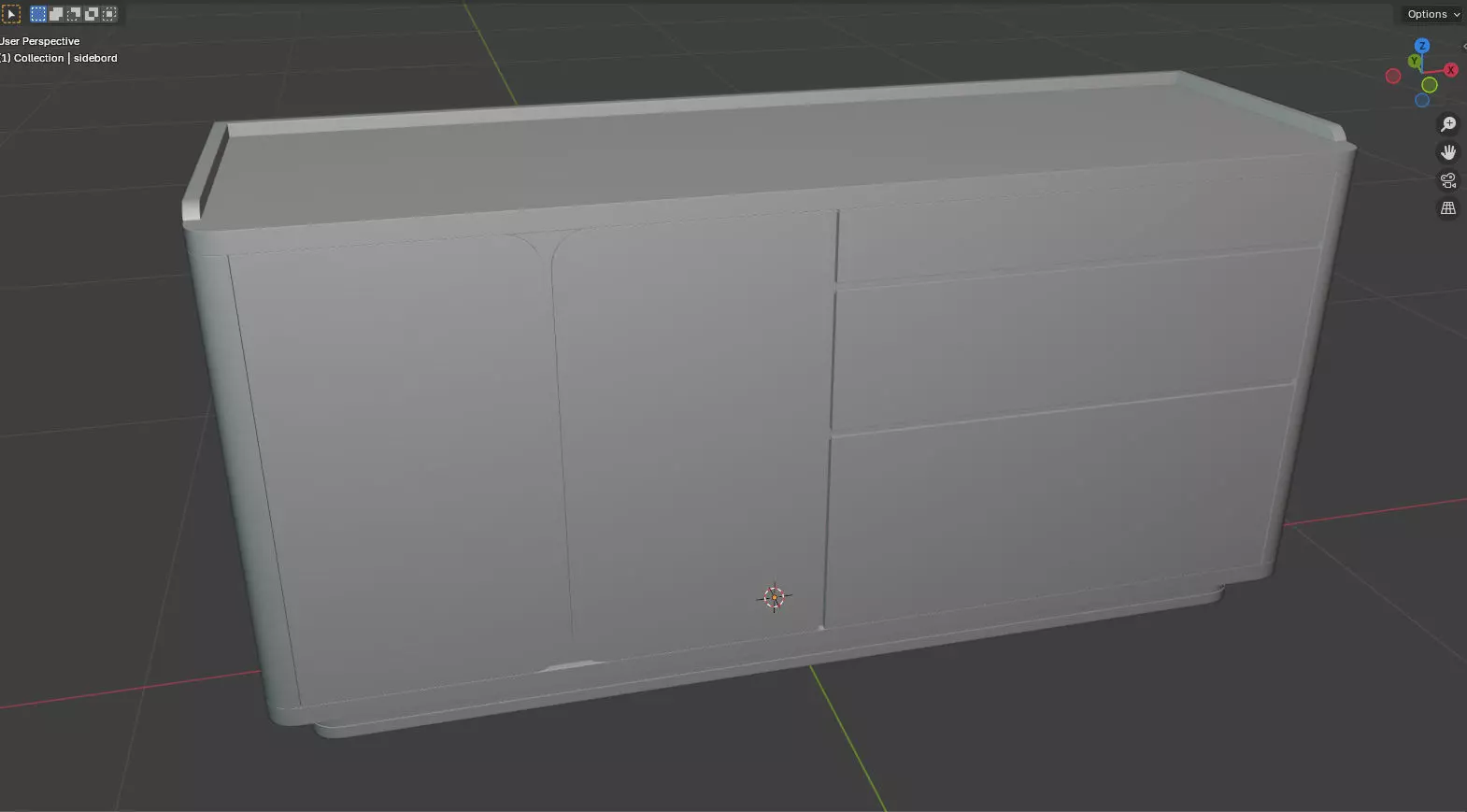 MODERN SIDEBORD ZH 3D model_5