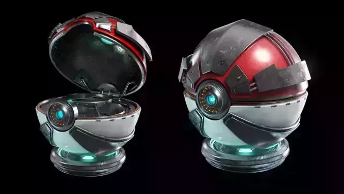Pokemon Ball  3D model