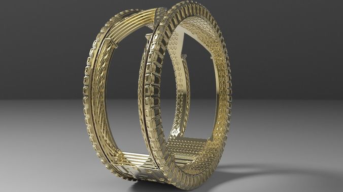 Castle Ring Free 3D print model