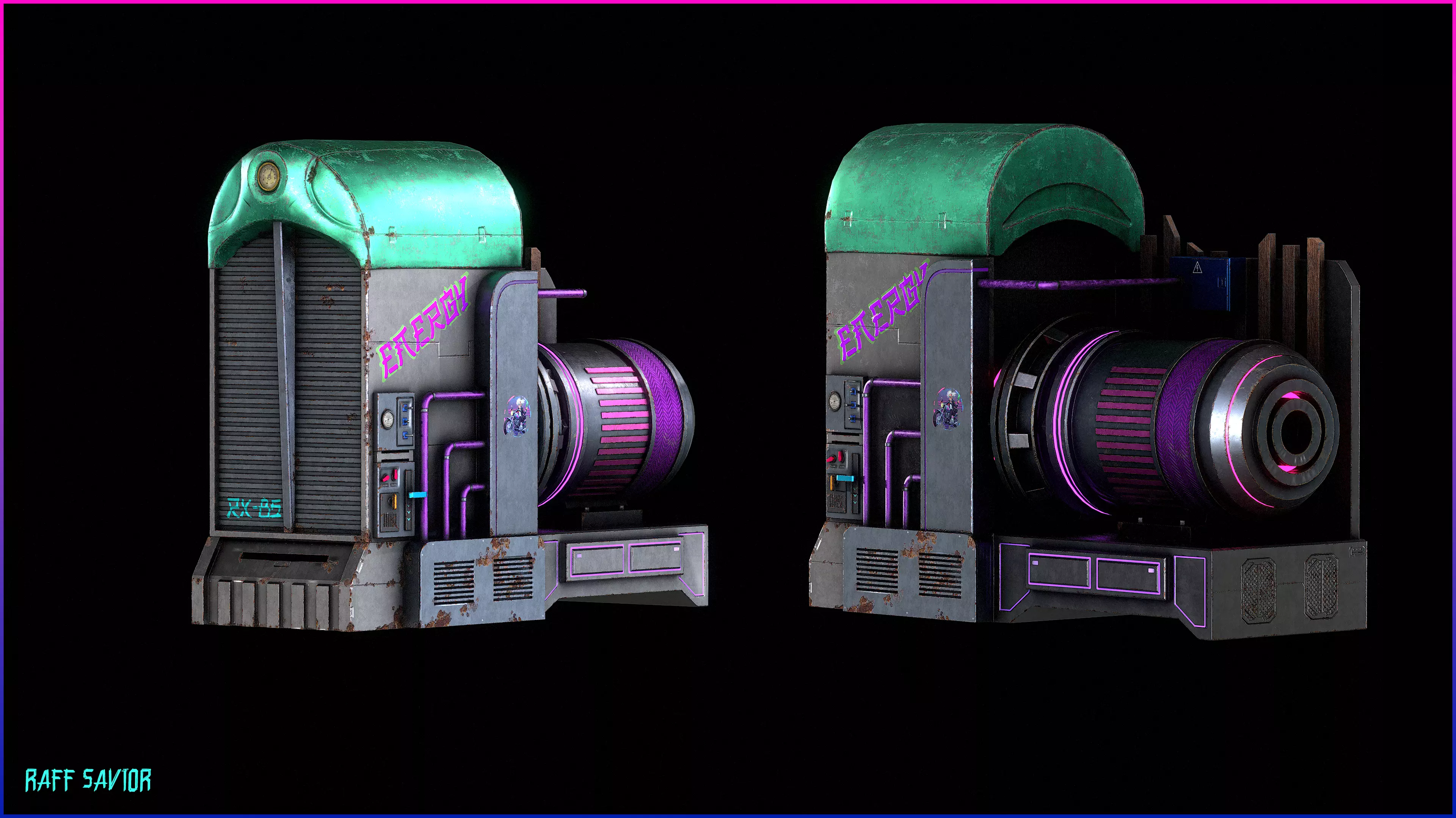 Energy Generator 3D model