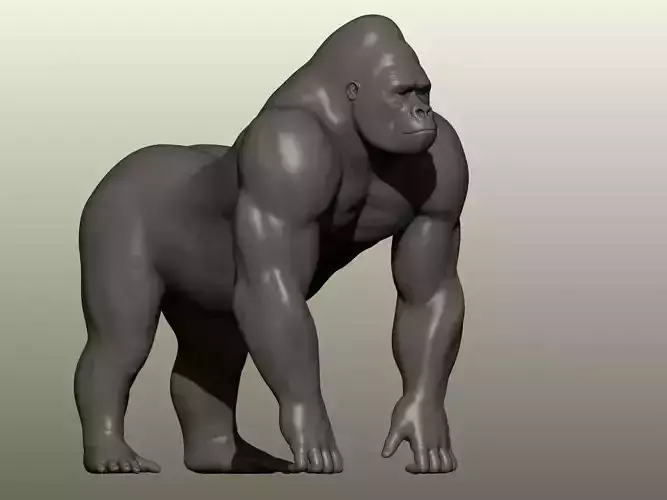 Gorilla 3D Model