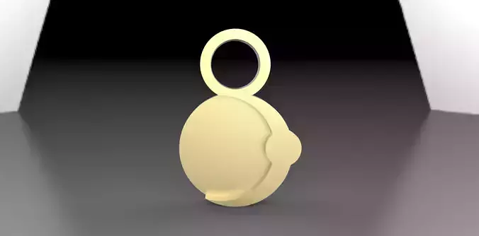 Eclipse Pendant  3D print model