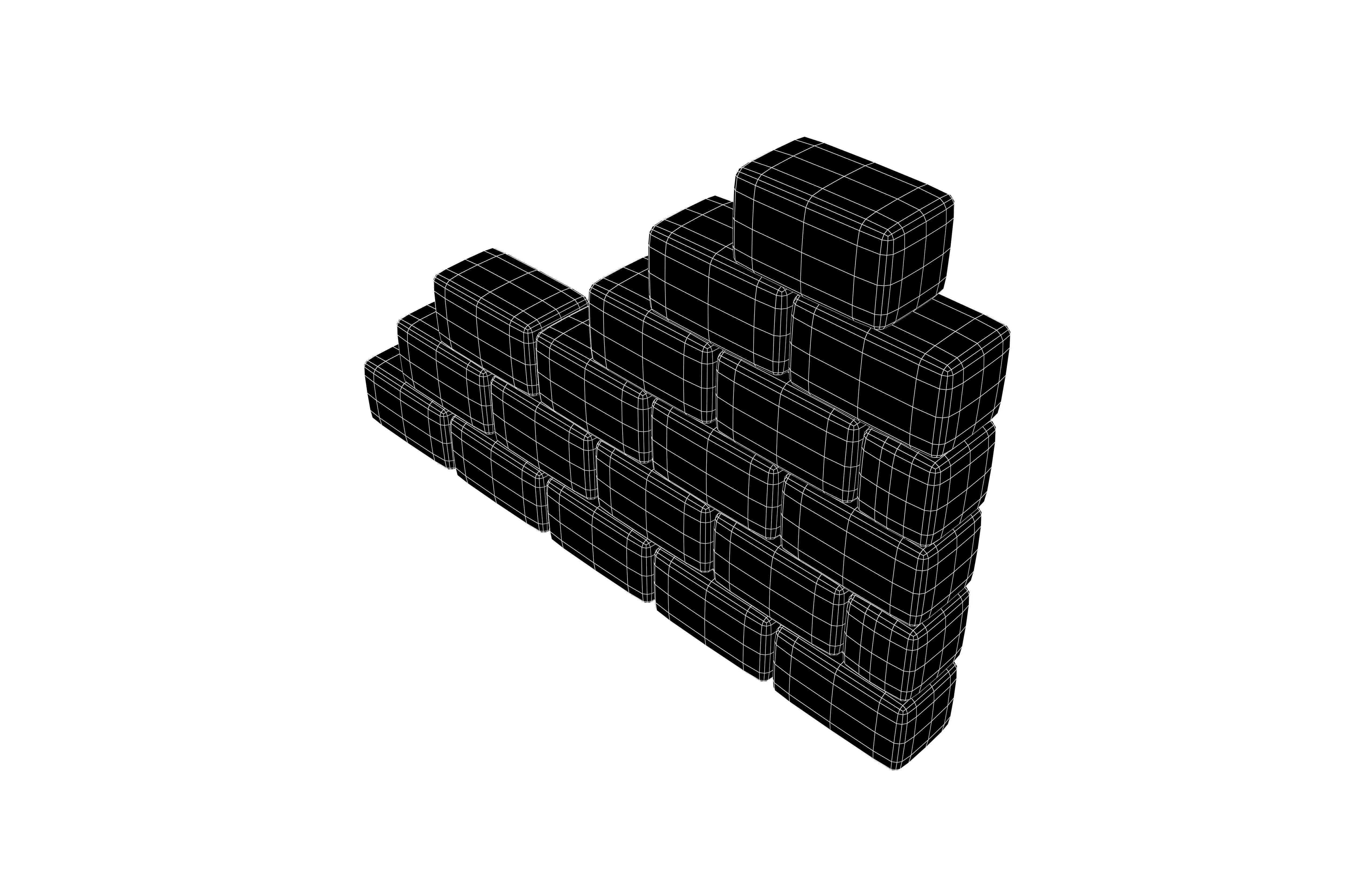 Wall Icon v1 001 Low-poly 3D model_7