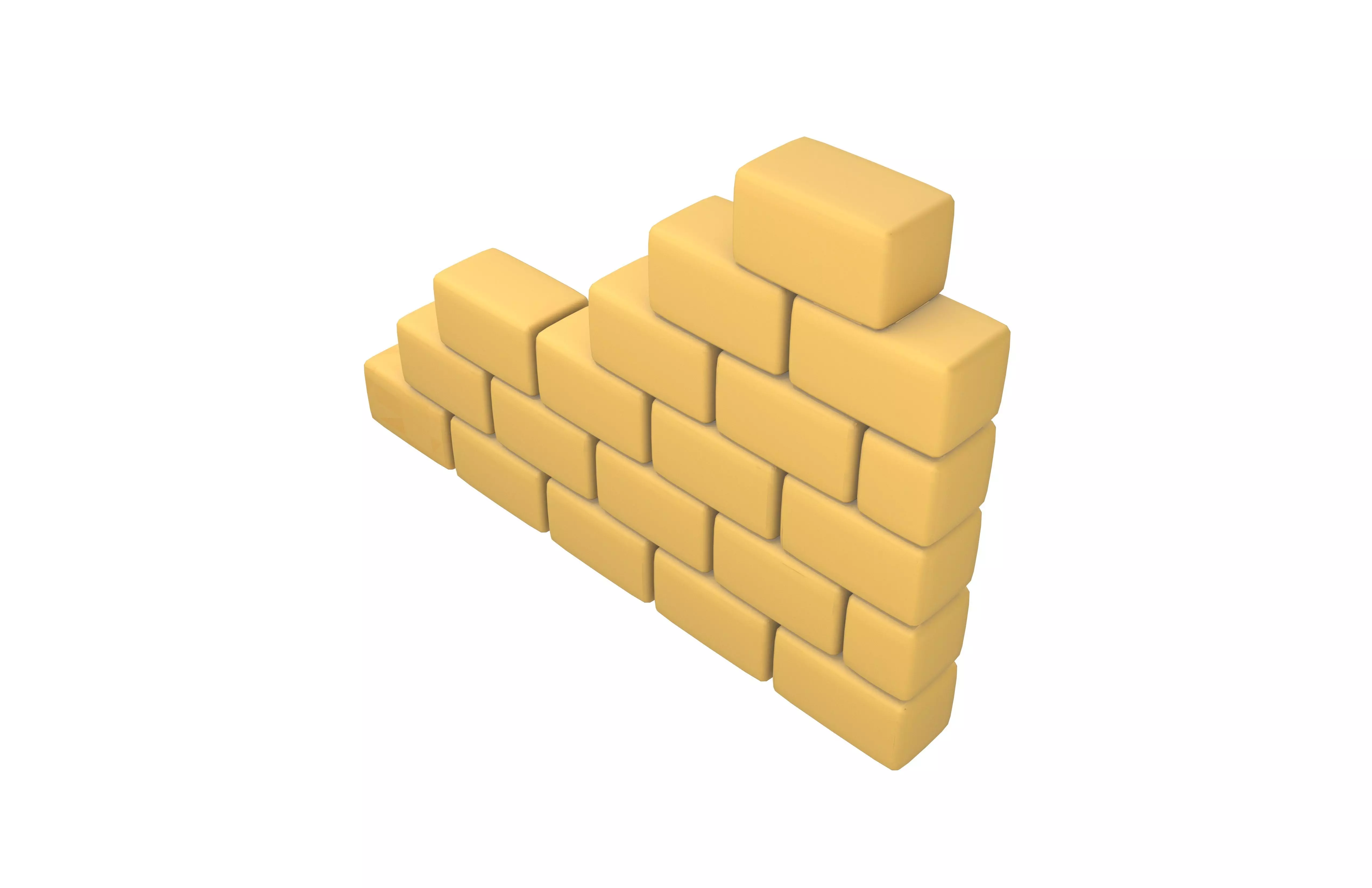 Wall Icon v1 001 Low-poly 3D model_2