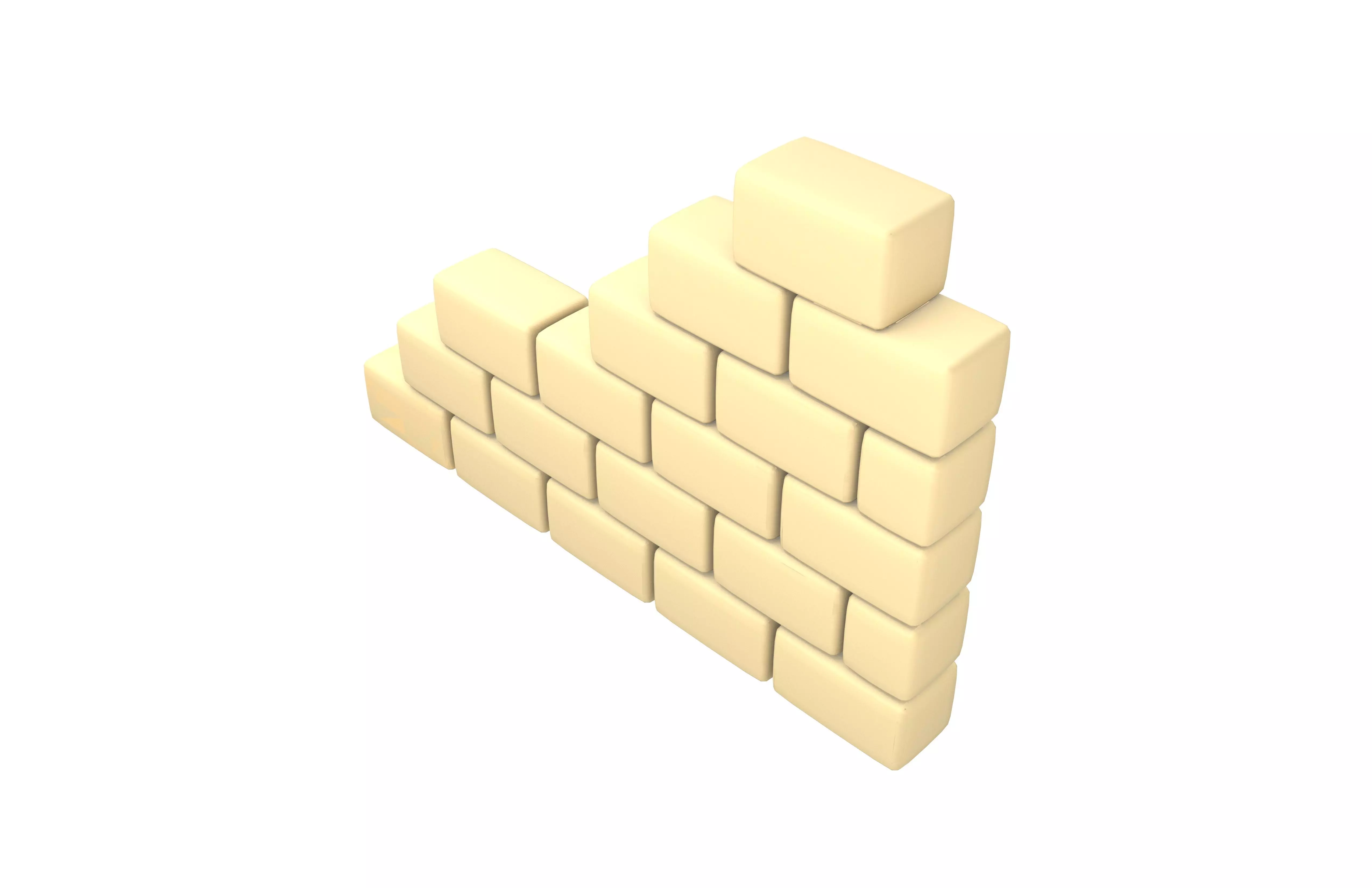 Wall Icon v1 002 Low-poly 3D model_2