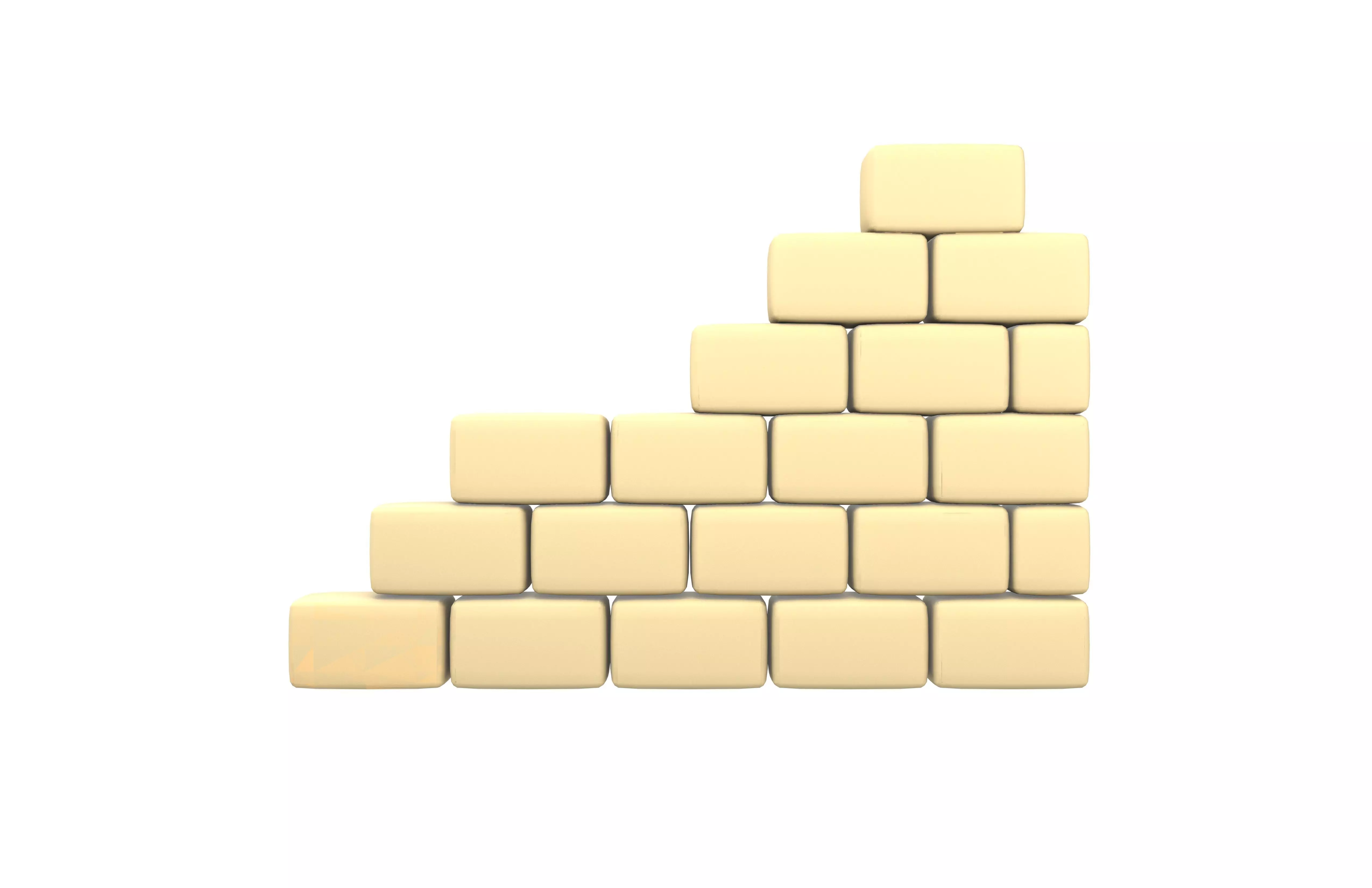 Wall Icon v1 002 Low-poly 3D model_1
