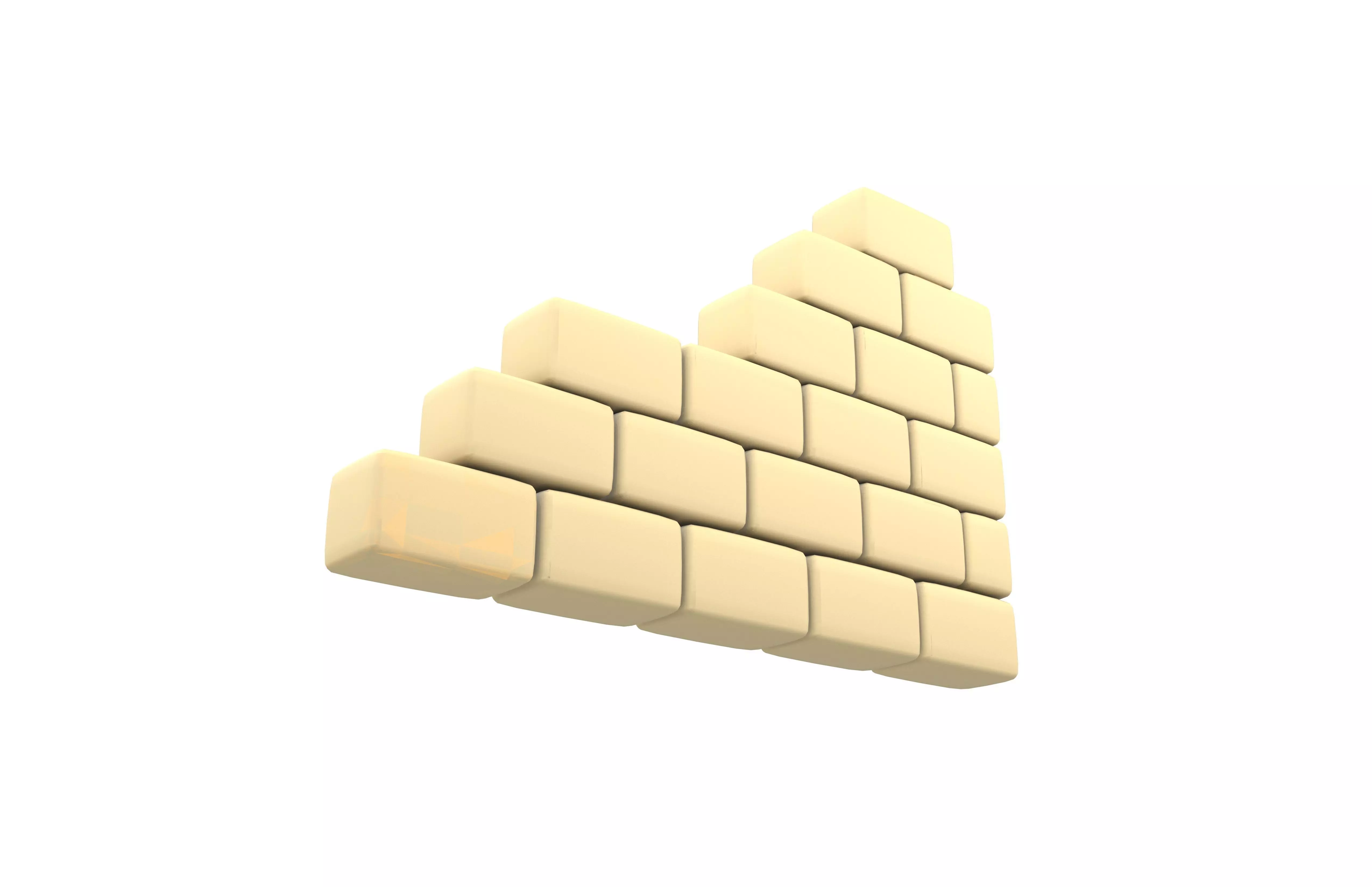Wall Icon v1 002 Low-poly 3D model_3