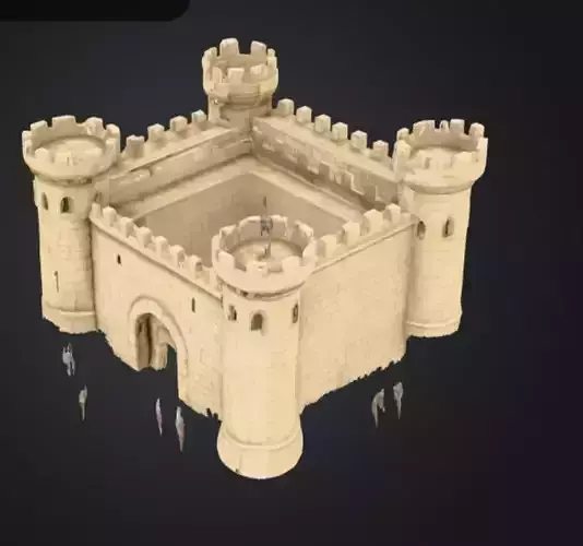 Medieval Fortress Pack Vol 1 Two Stylized Castles Game Ready