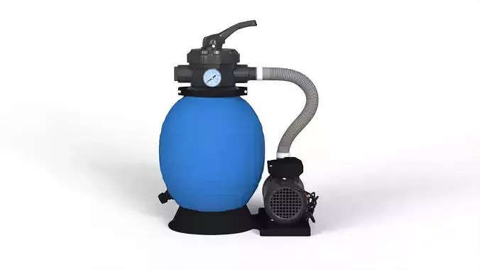 Swimming Pool Filter 3D model
