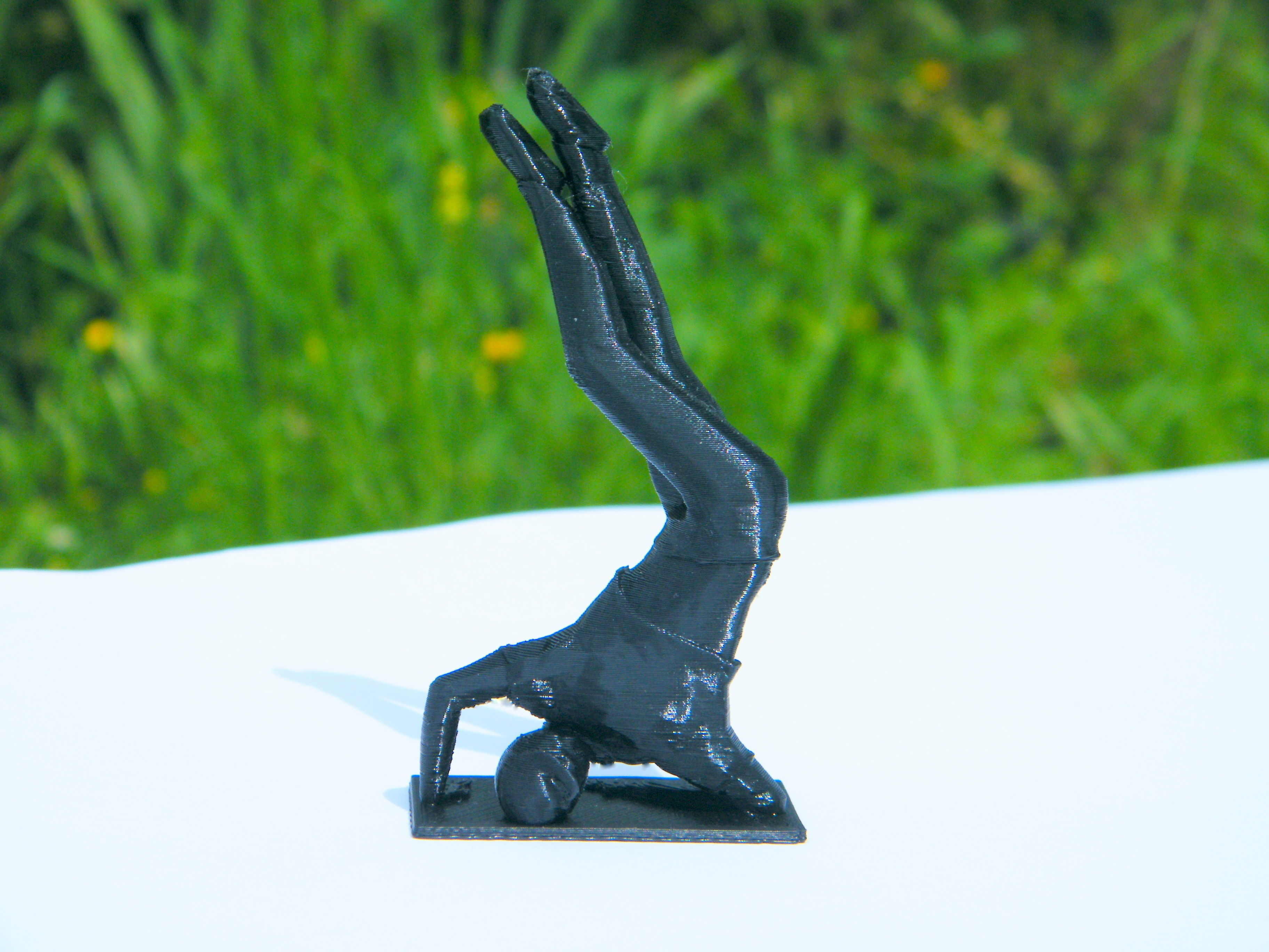 B-boy acrobatic gymnast 3D print model_1