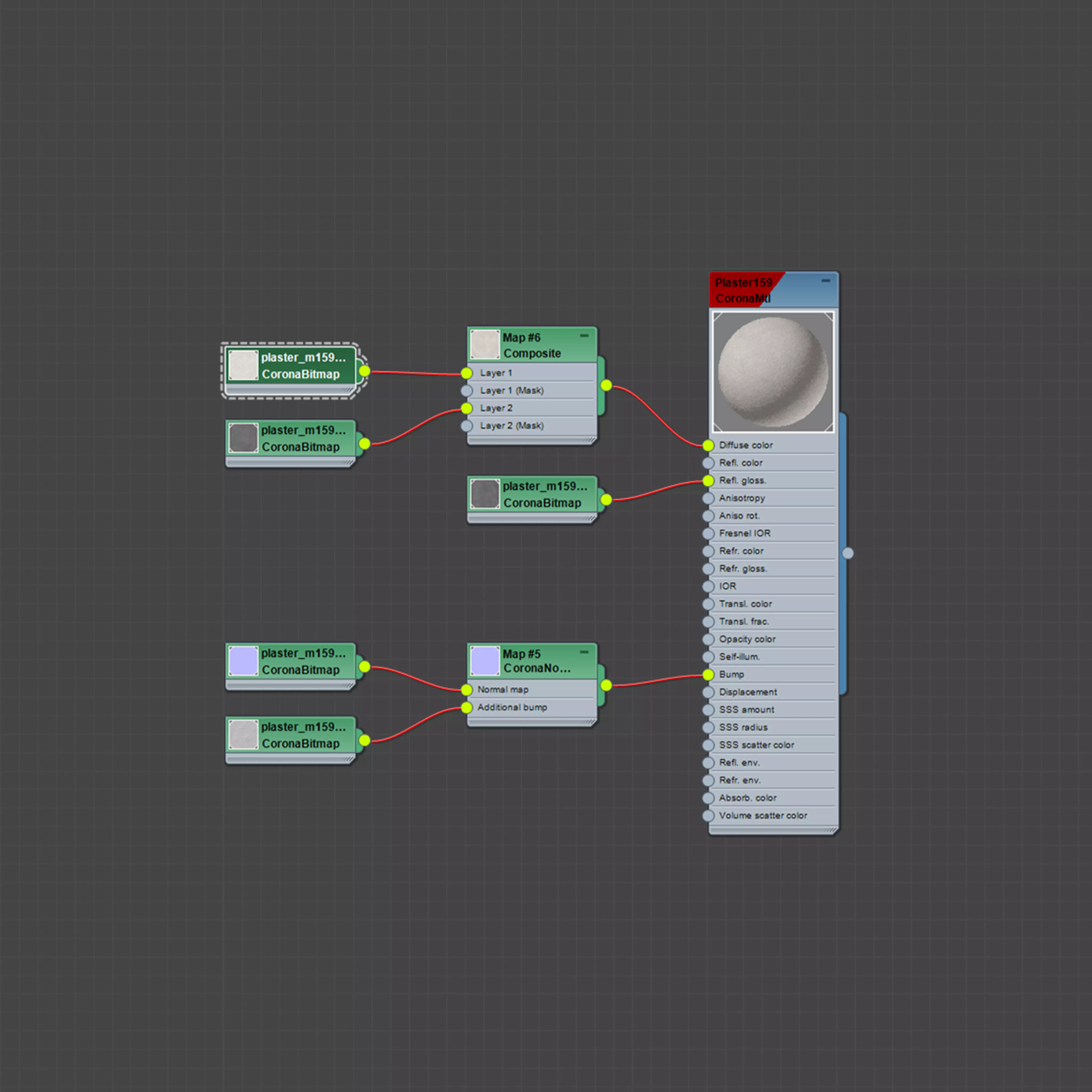 PBR Plaster Material 159 Texture_6