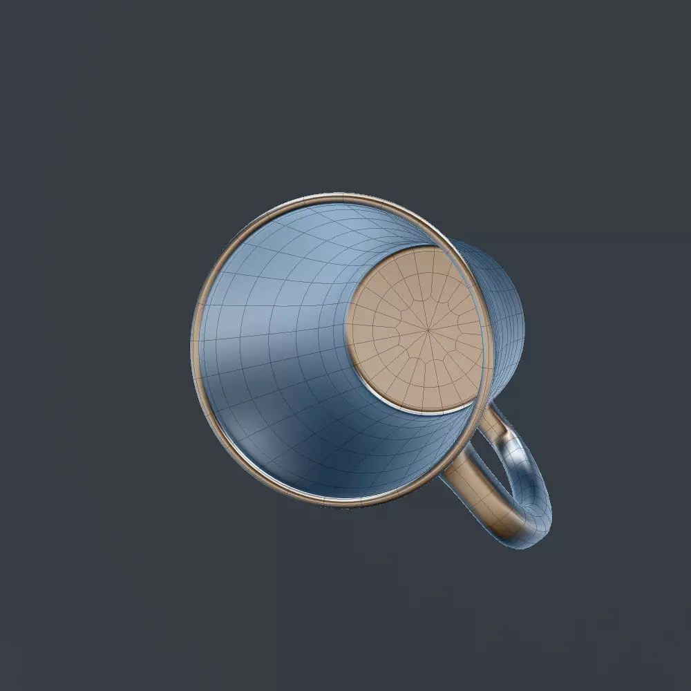 Beer Stein 3D model_7