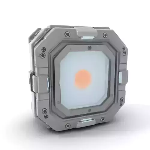 Futuristic SciFi Wall Panel Model Pack Low-poly 3D model