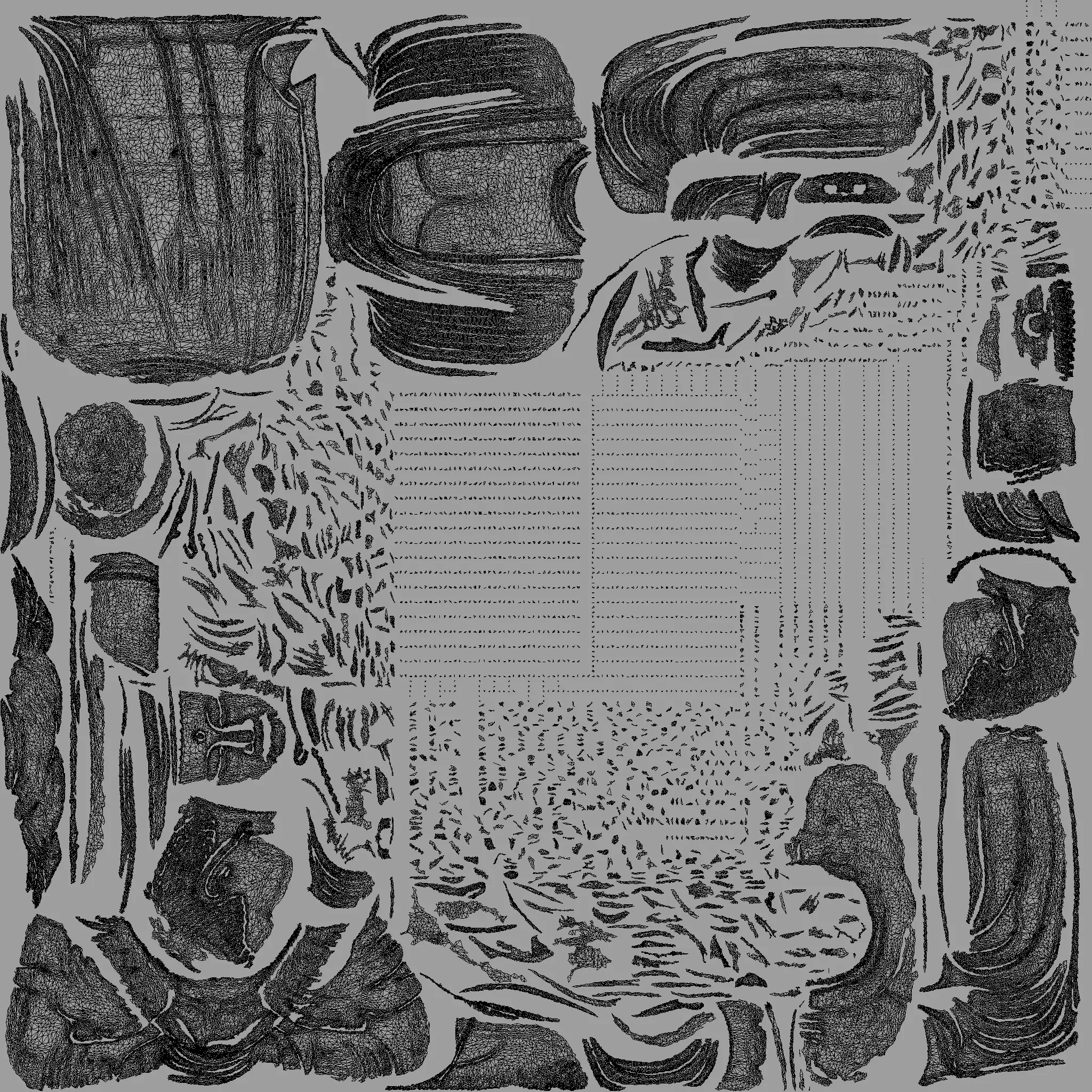 The Great Buddha of Kamakura Low-poly 3D model_9