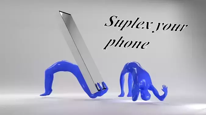 cellphone holder 3D print model