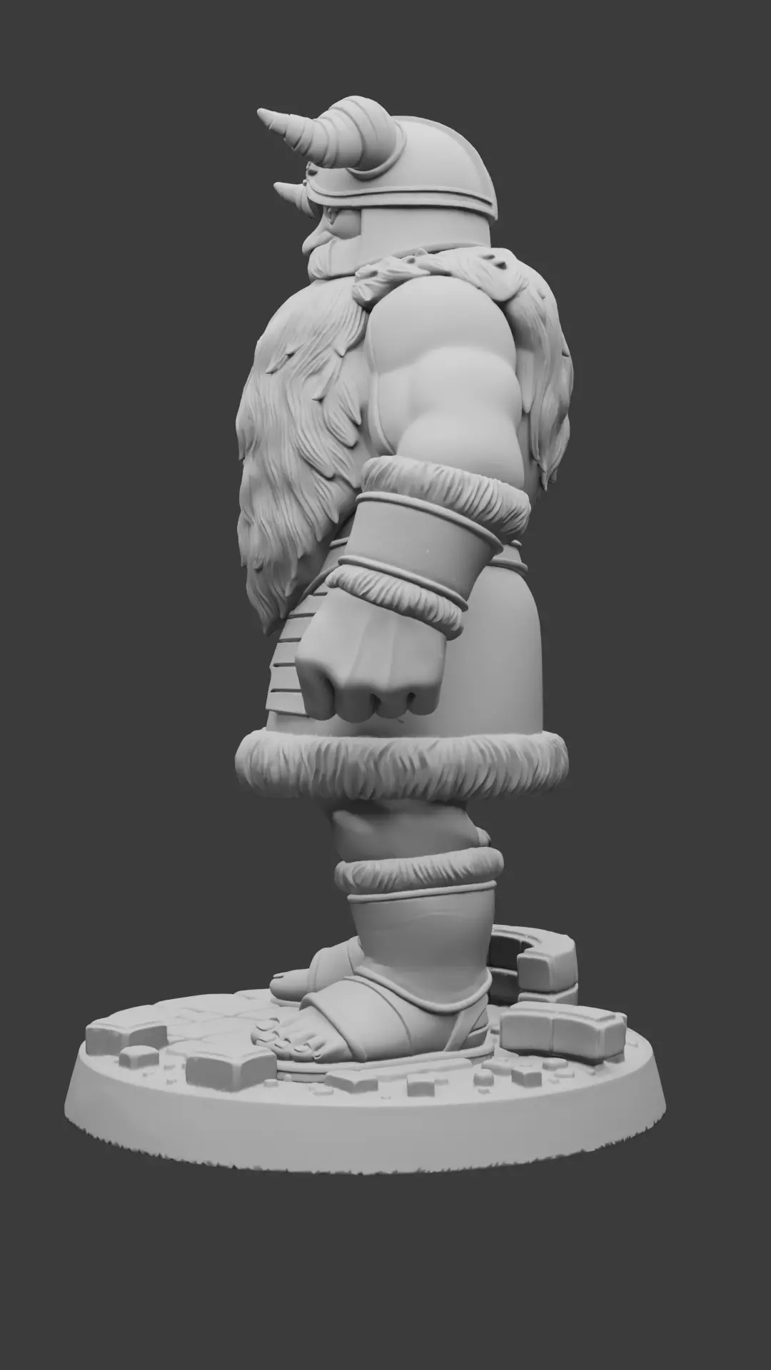 Senshi - 3D Printable TTRPG Figure - Dungeon Meshi 3D print model_9