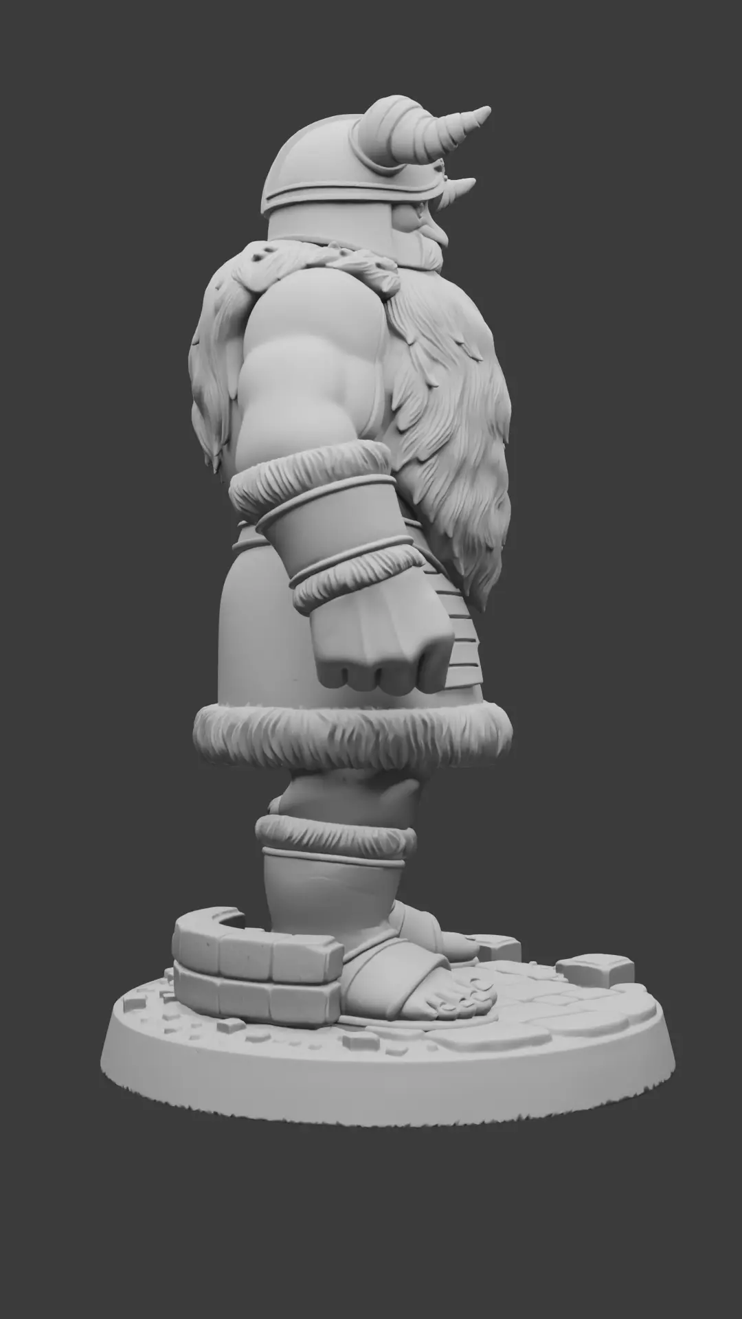Senshi - 3D Printable TTRPG Figure - Dungeon Meshi 3D print model_13