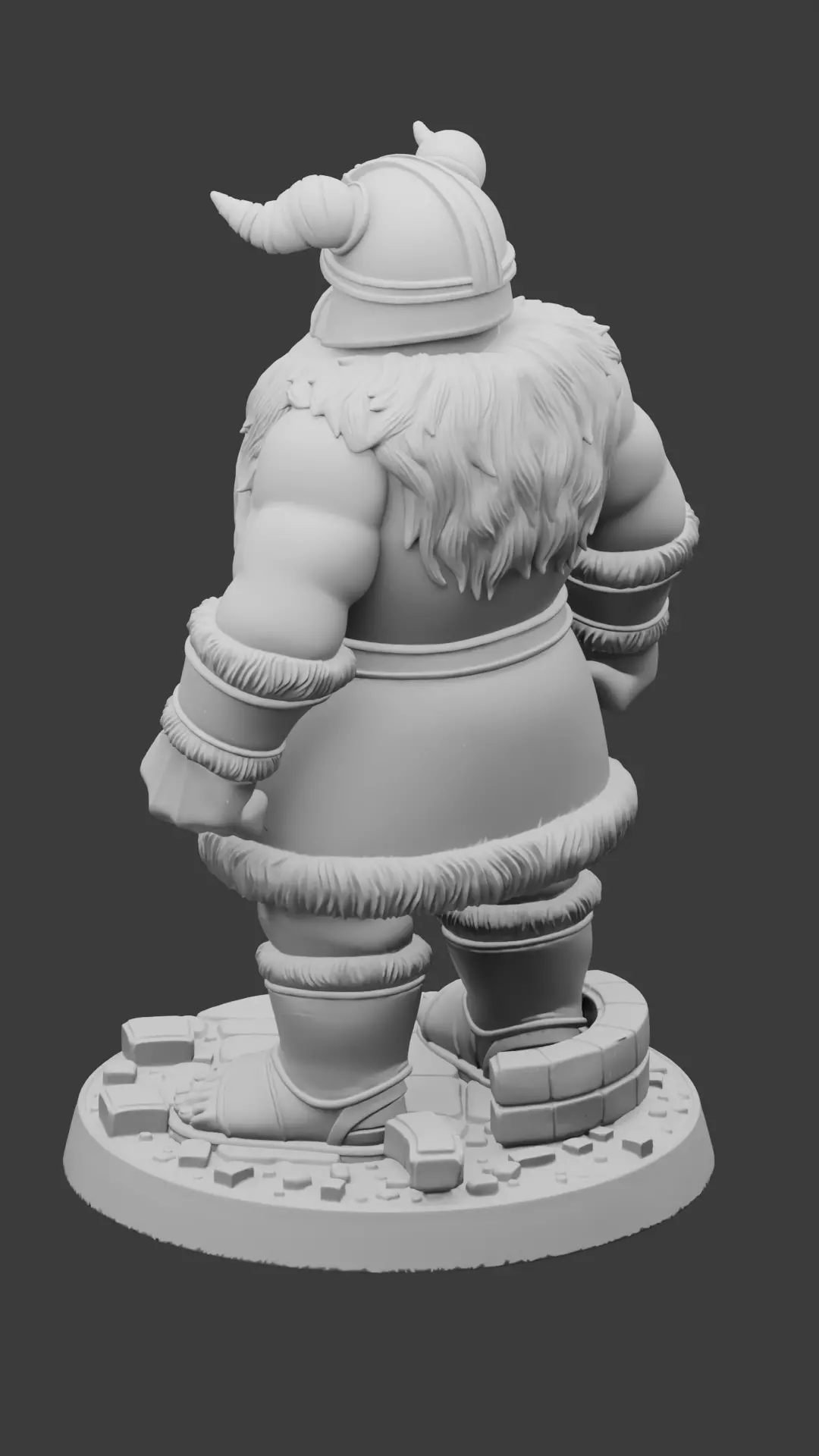 Senshi - 3D Printable TTRPG Figure - Dungeon Meshi 3D print model_5