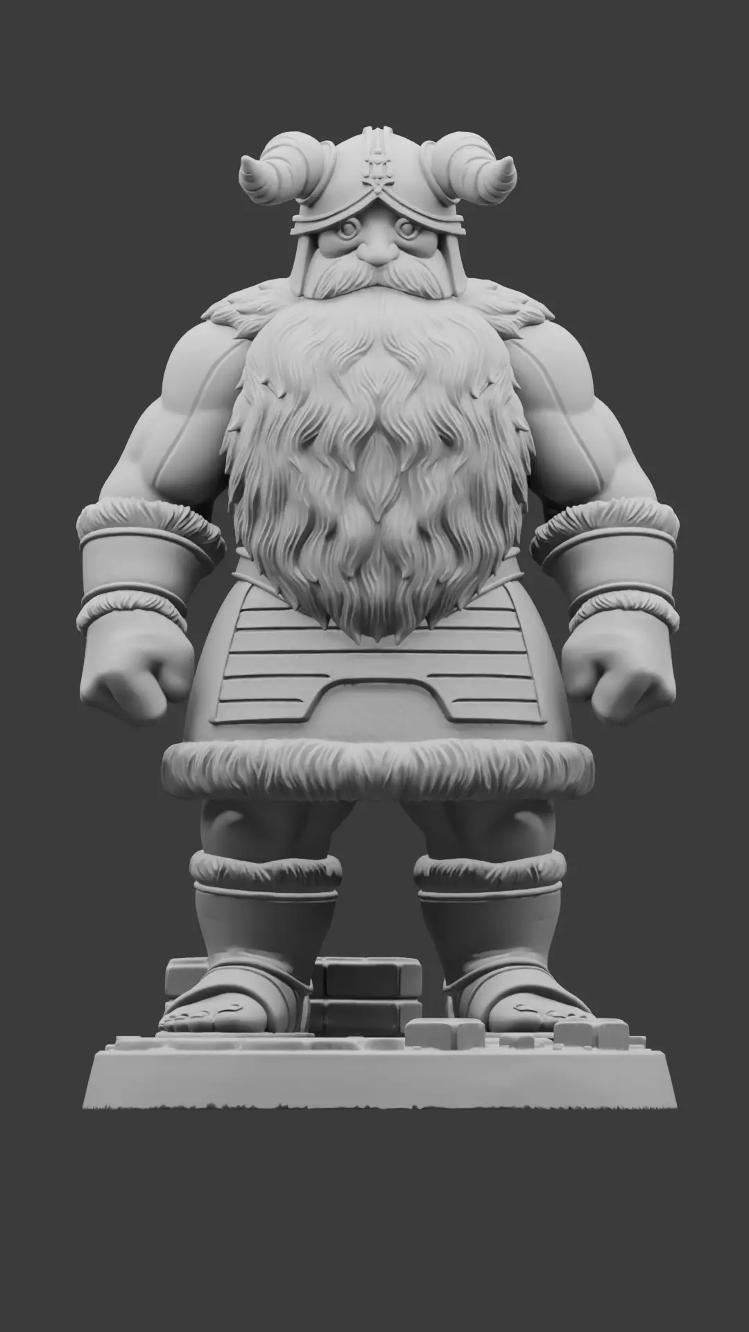 Senshi - 3D Printable TTRPG Figure - Dungeon Meshi 3D print model_15