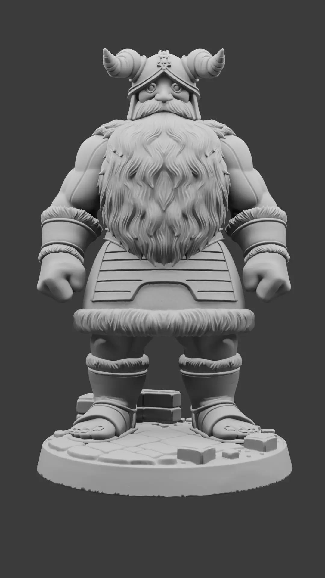 Senshi - 3D Printable TTRPG Figure - Dungeon Meshi 3D print model_0