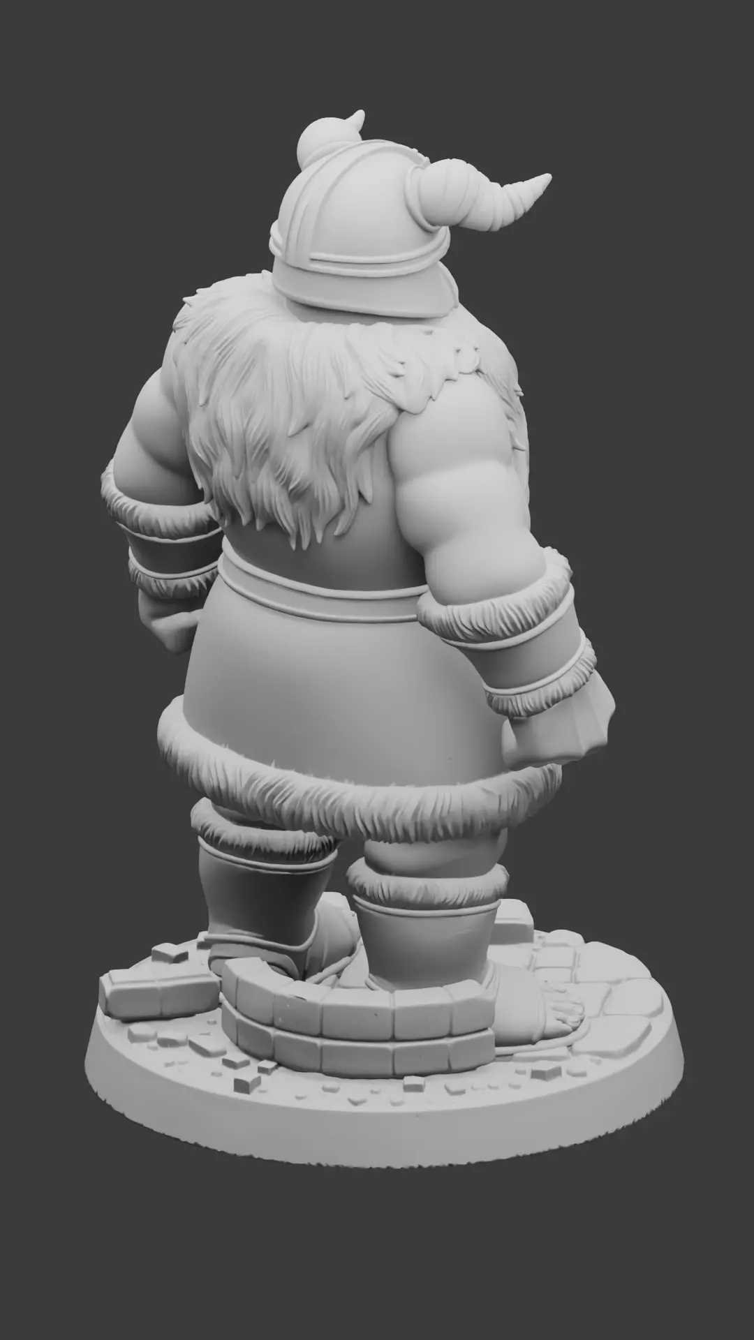 Senshi - 3D Printable TTRPG Figure - Dungeon Meshi 3D print model_6