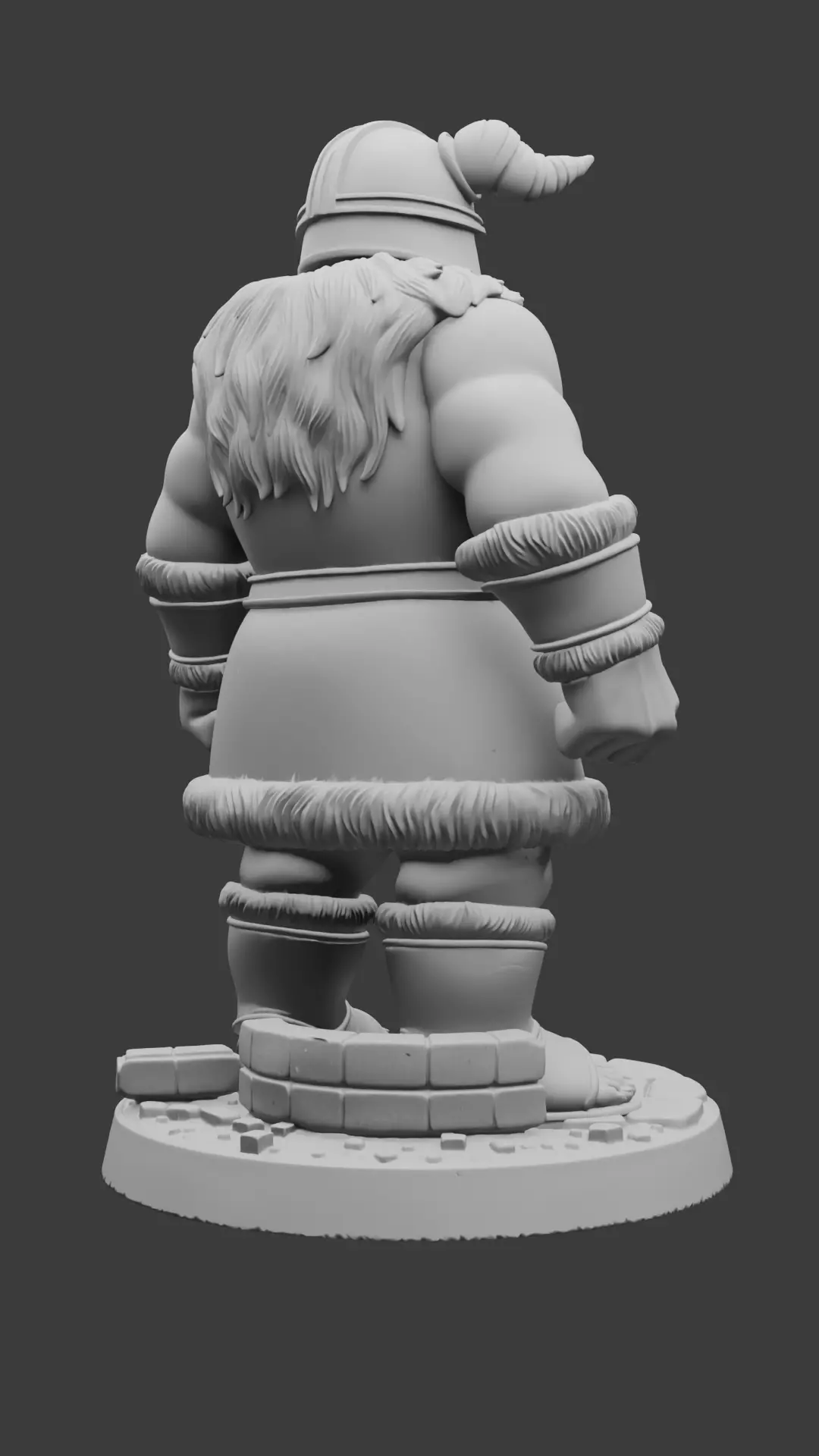 Senshi - 3D Printable TTRPG Figure - Dungeon Meshi 3D print model_12