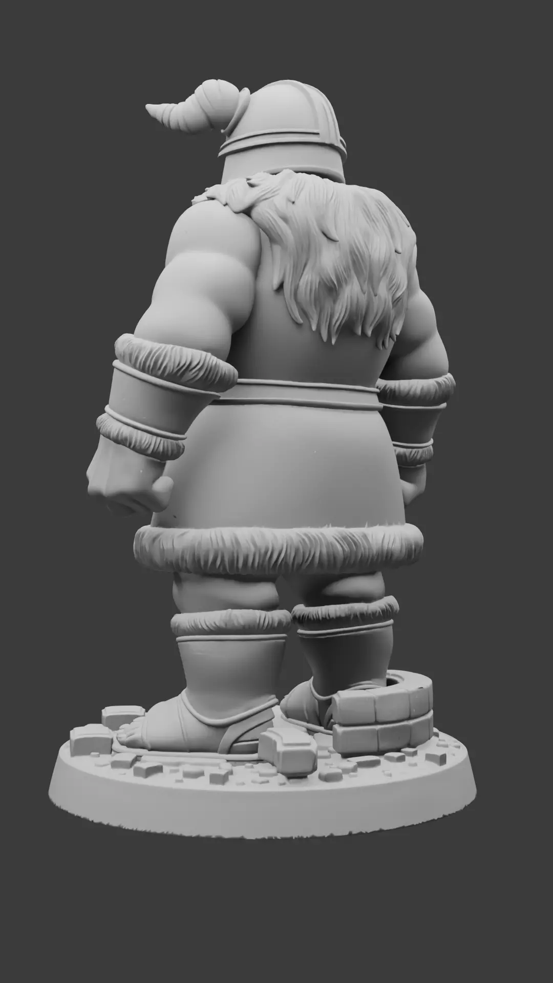 Senshi - 3D Printable TTRPG Figure - Dungeon Meshi 3D print model_10