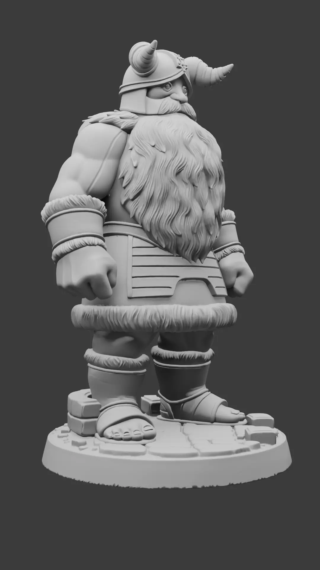 Senshi - 3D Printable TTRPG Figure - Dungeon Meshi 3D print model_14