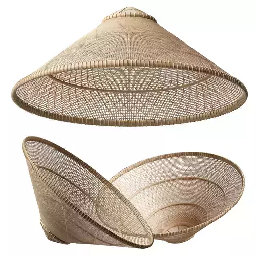 Asian Straw Hat Nonla Vietnamese