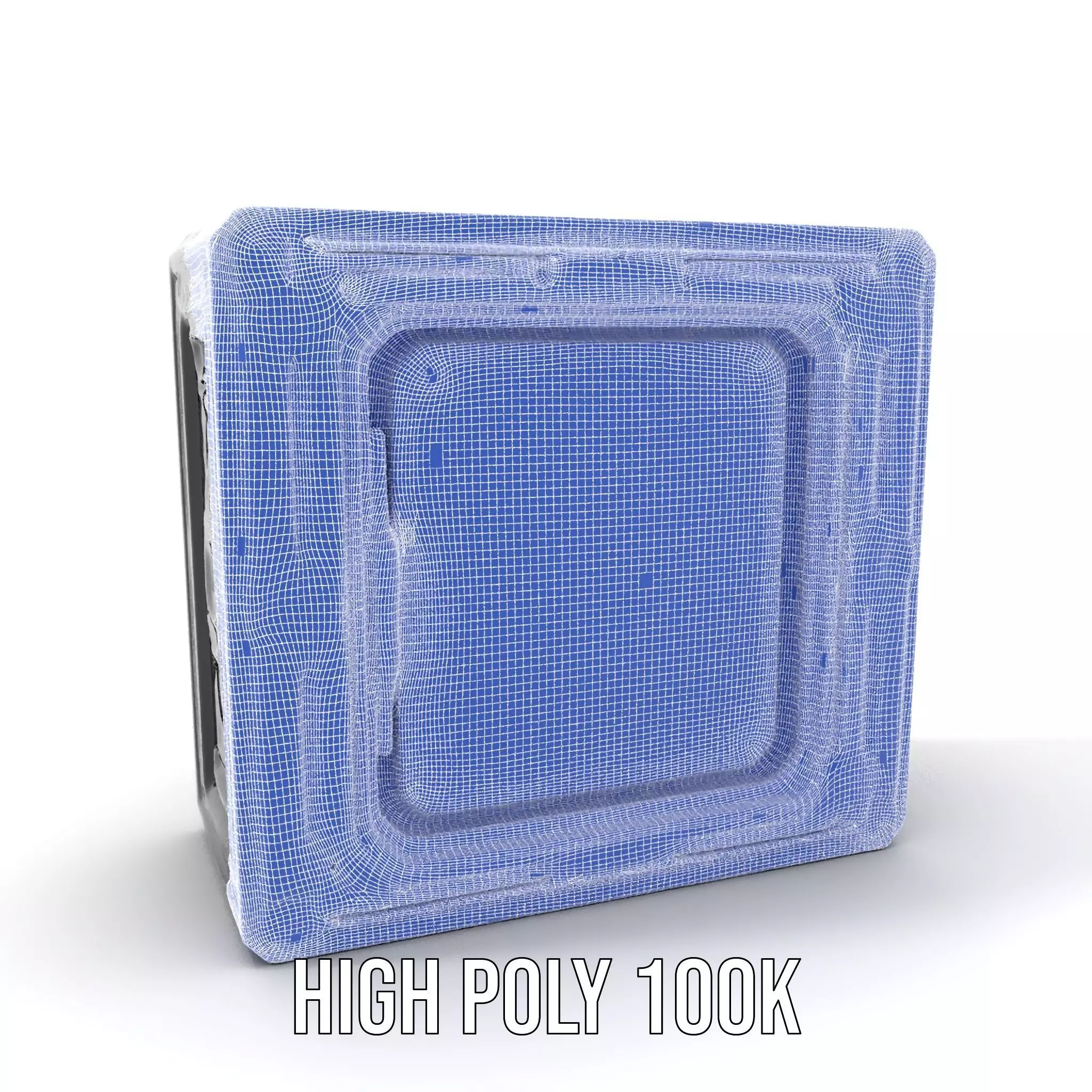 Futuristic SciFi Door Frame model pack Low-poly 3D model_5