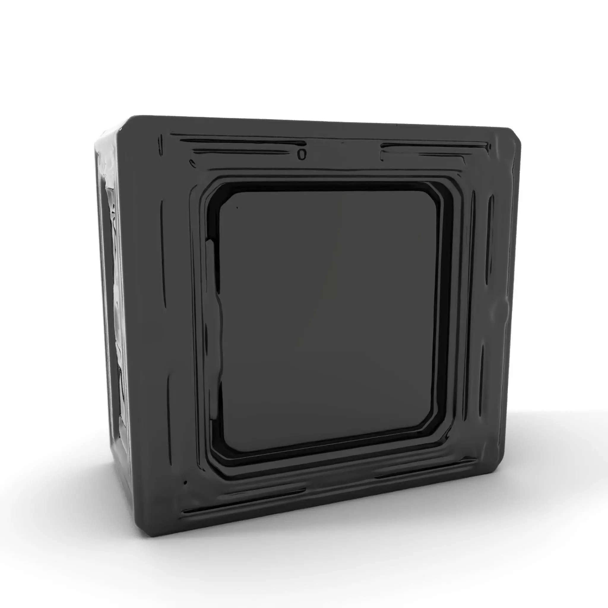 Futuristic SciFi Door Frame model pack Low-poly 3D model_0