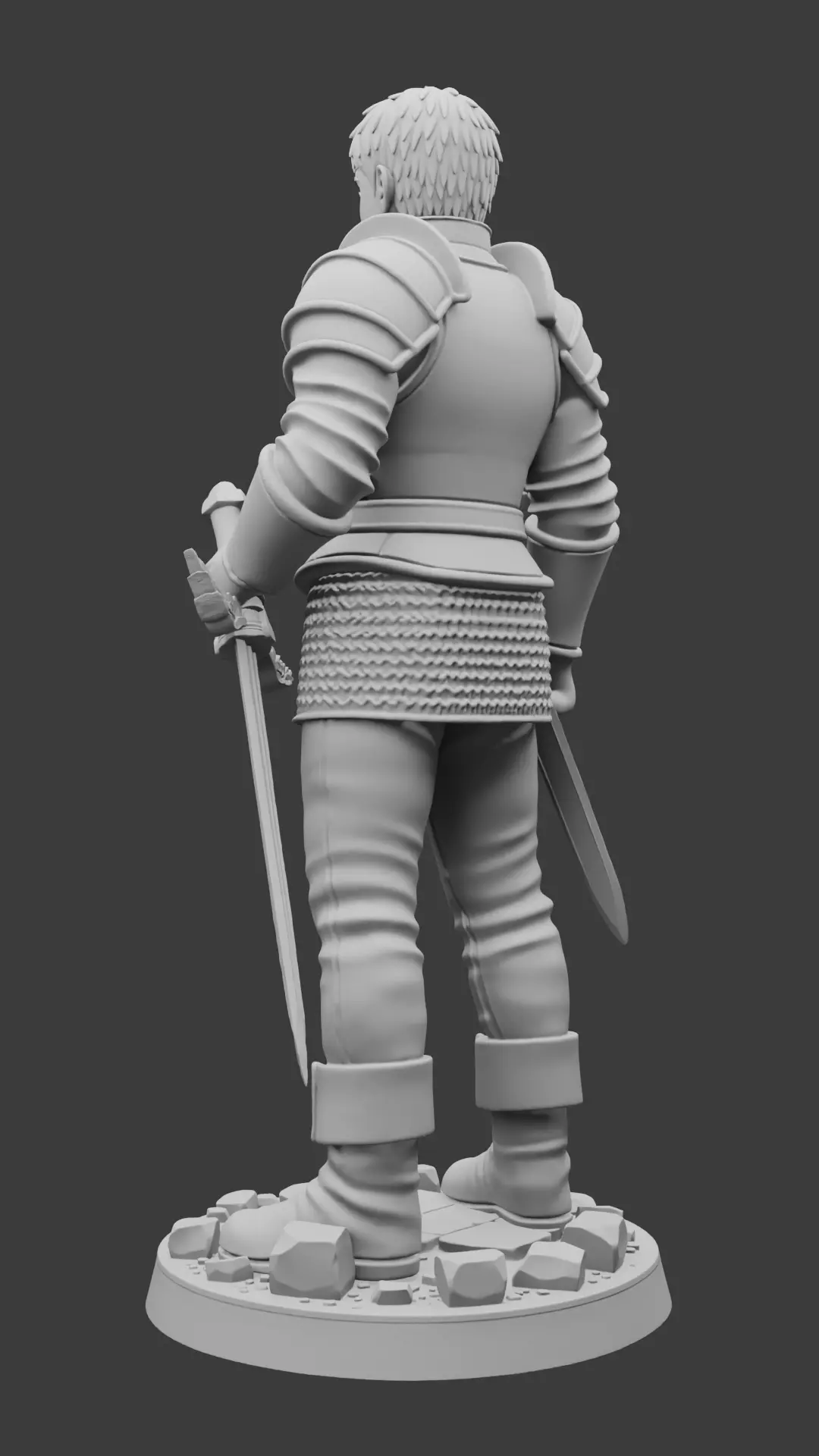 Laious - 3D Printable TTRPG Figure - Dungeon Meshi 3D print model_10
