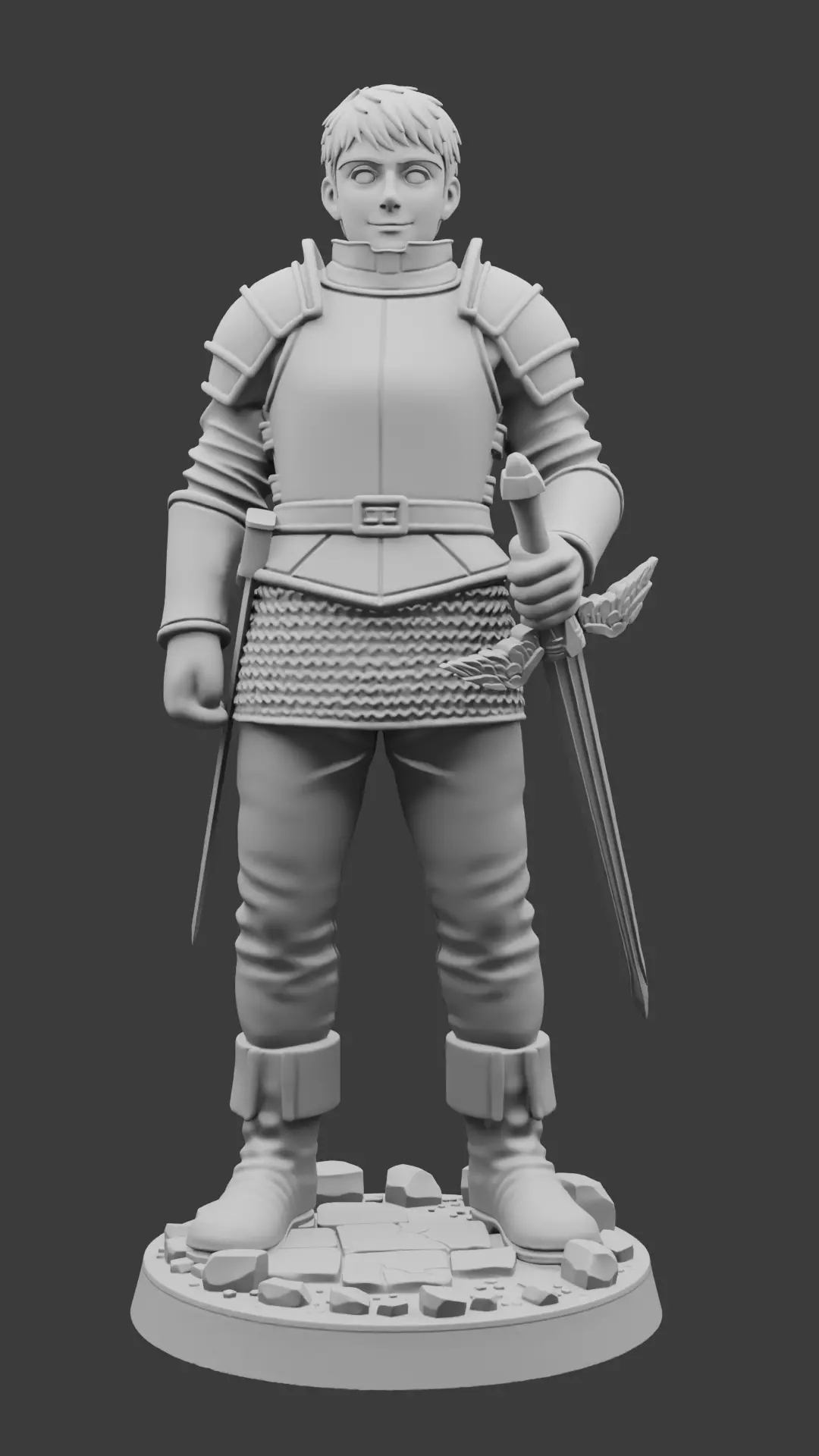 Laious - 3D Printable TTRPG Figure - Dungeon Meshi 3D print model_0