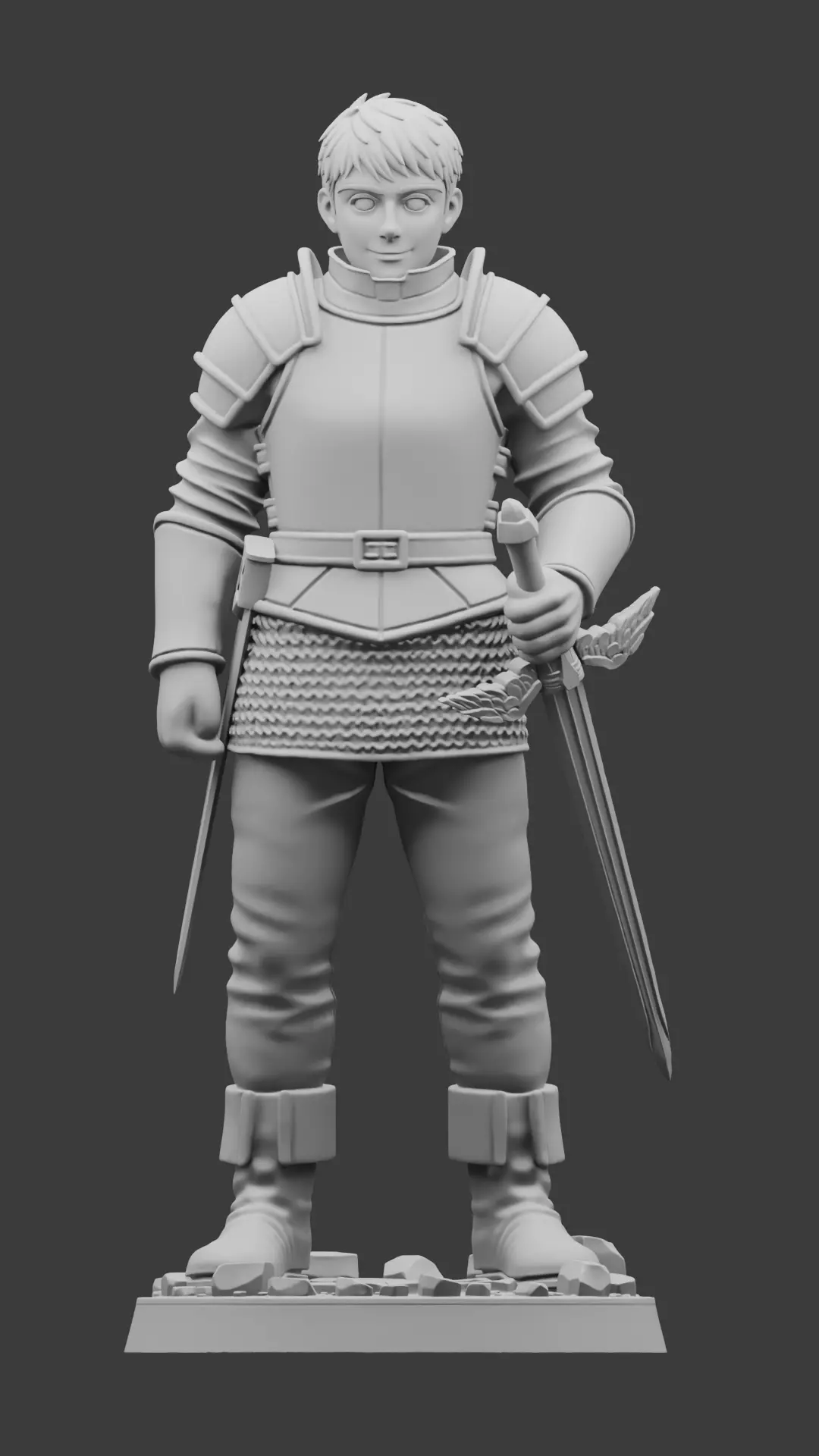 Laious - 3D Printable TTRPG Figure - Dungeon Meshi 3D print model_15