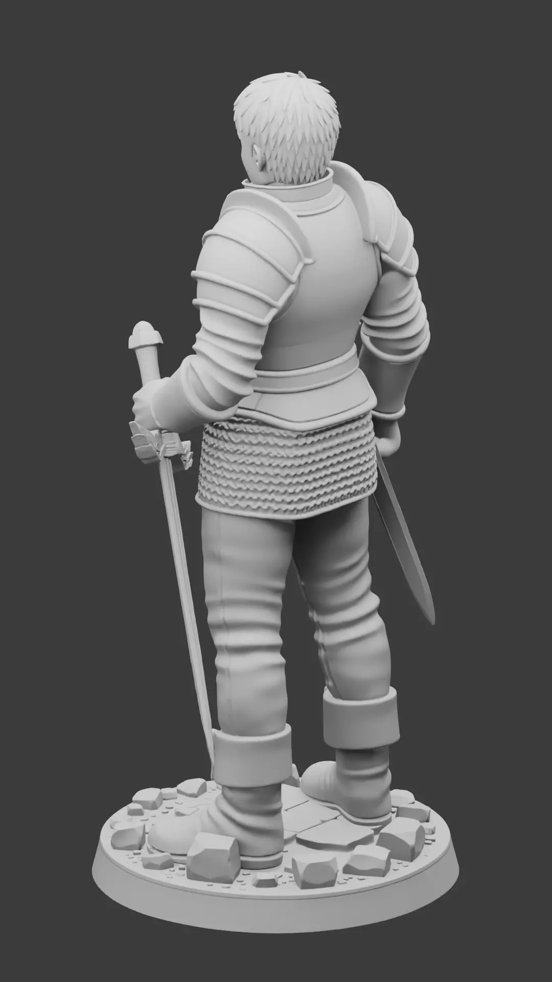 Laious - 3D Printable TTRPG Figure - Dungeon Meshi 3D print model_5