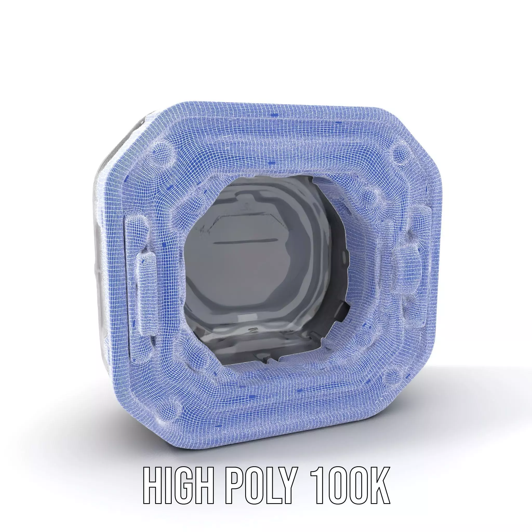 Futuristic Airlock Hatch model pack Low-poly 3D model_5