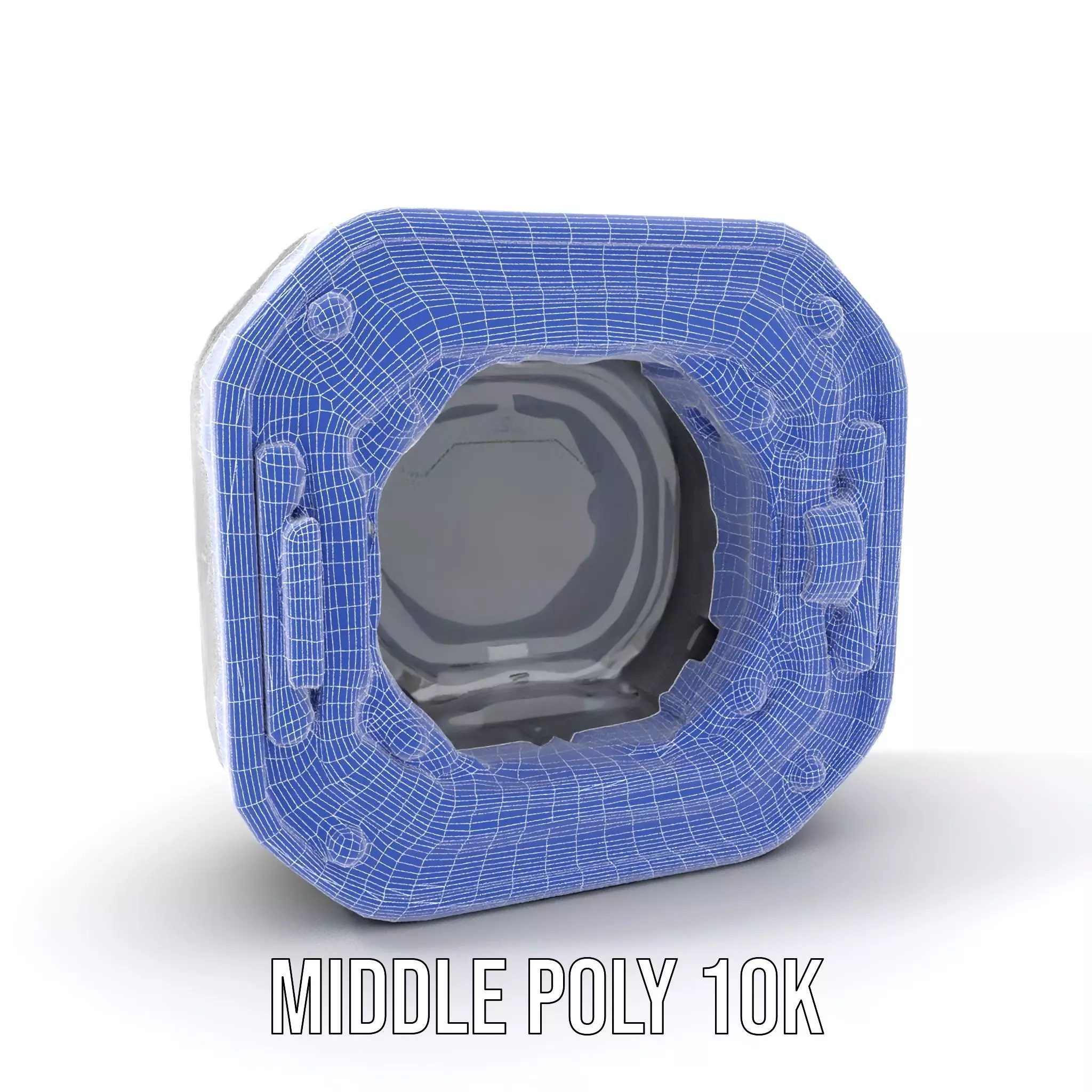 Futuristic Airlock Hatch model pack Low-poly 3D model_22