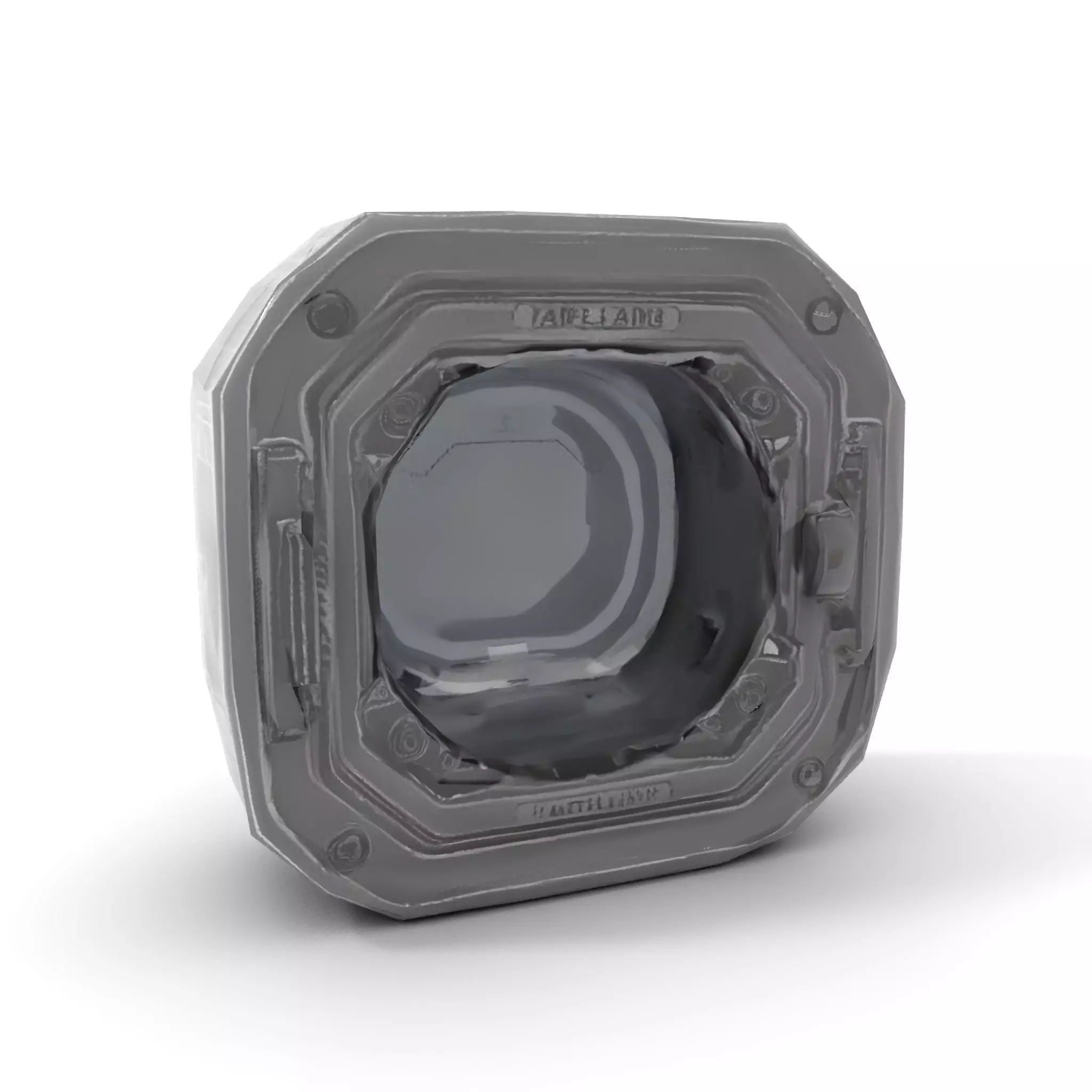 Futuristic Airlock Hatch model pack Low-poly 3D model_8