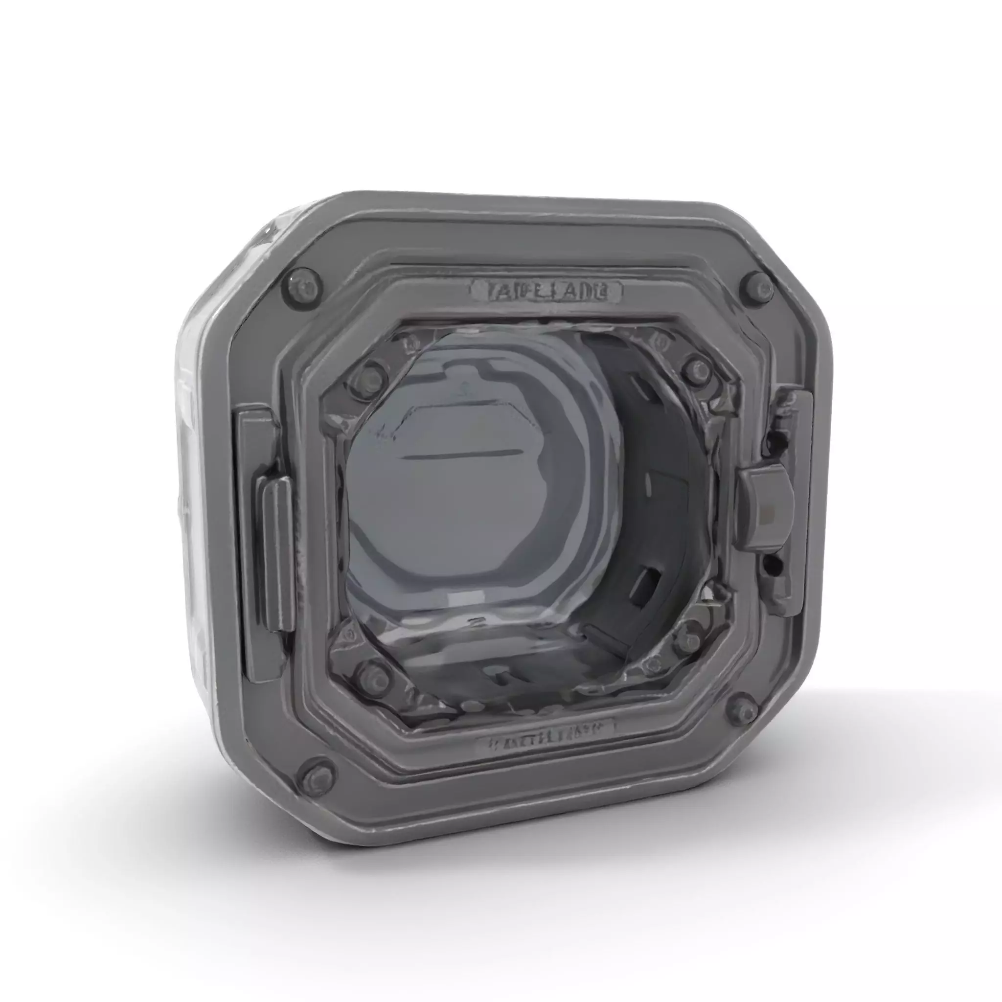 Futuristic Airlock Hatch model pack Low-poly 3D model_0