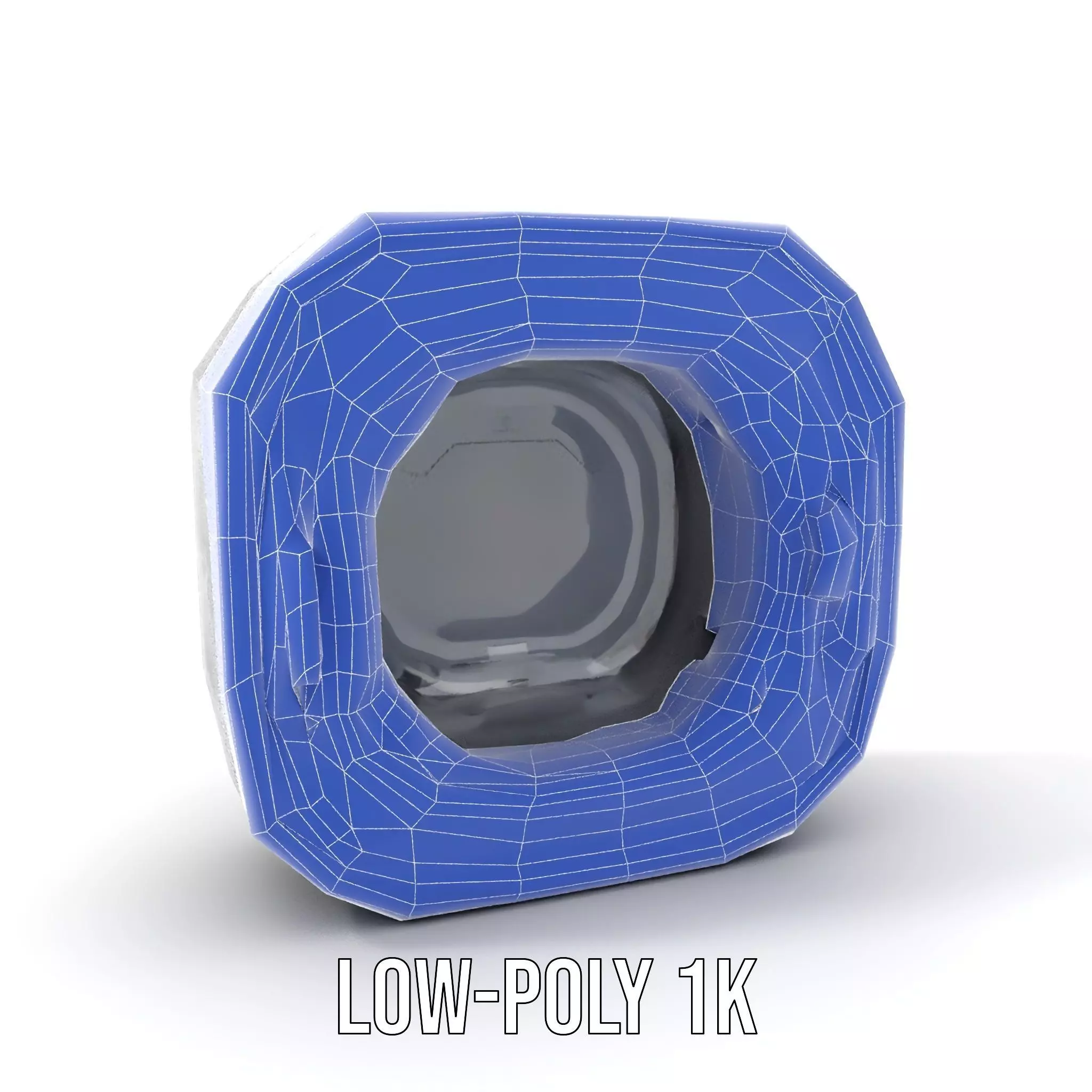 Futuristic Airlock Hatch model pack Low-poly 3D model_23