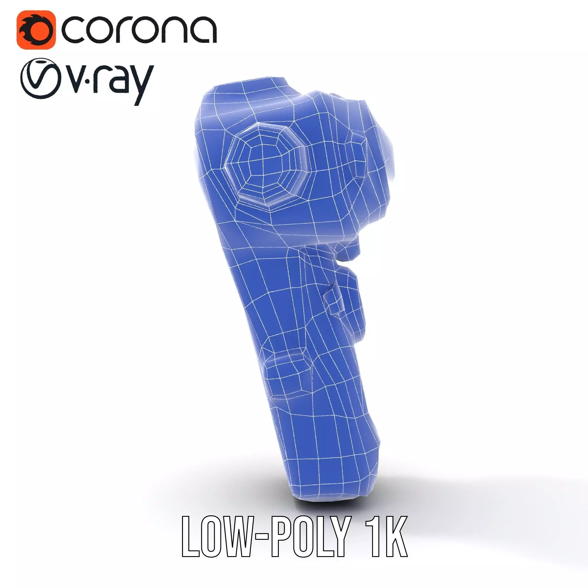 Futuristic Device model pack with PBR Textures Low-poly 3D model_31