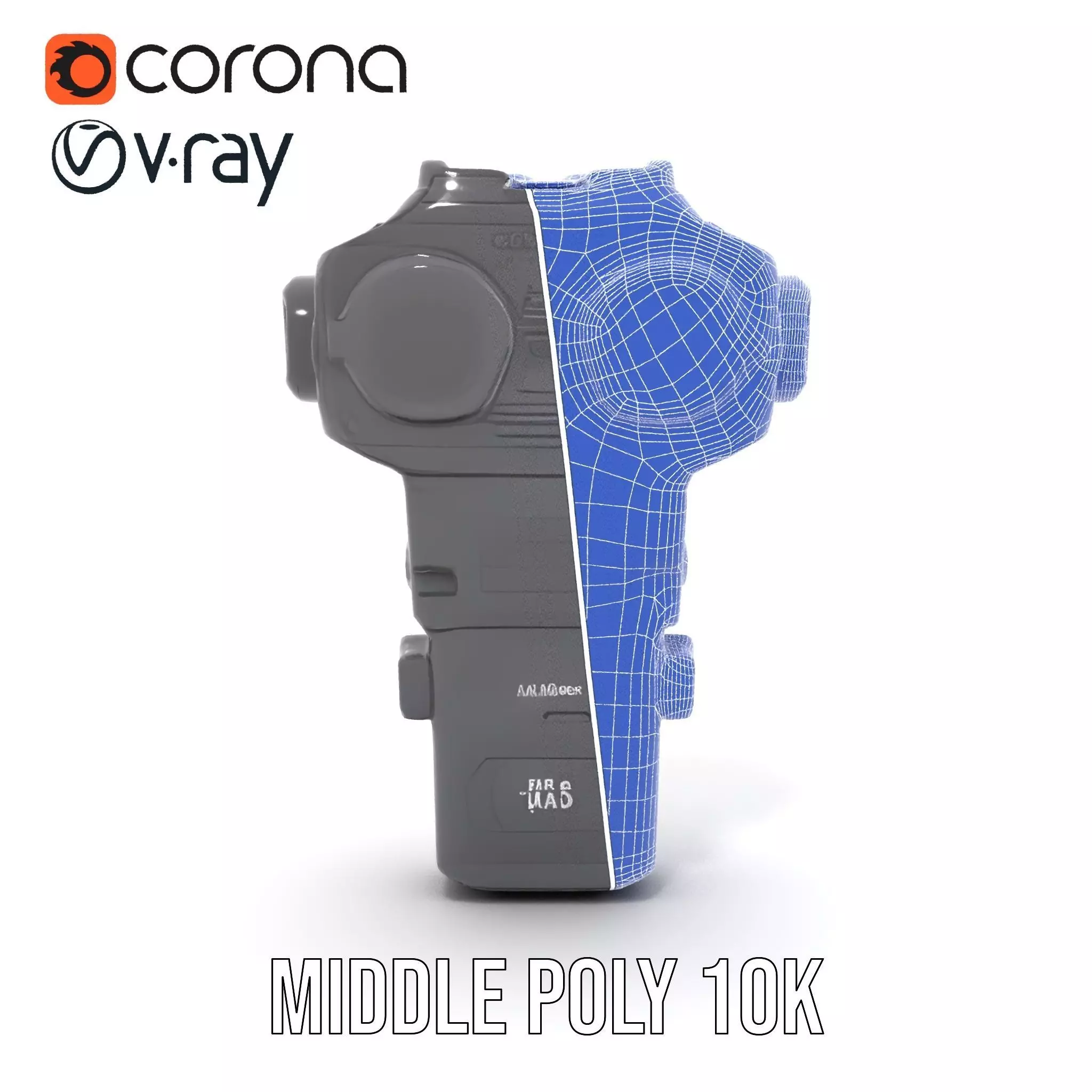 Futuristic Device model pack with PBR Textures Low-poly 3D model_30