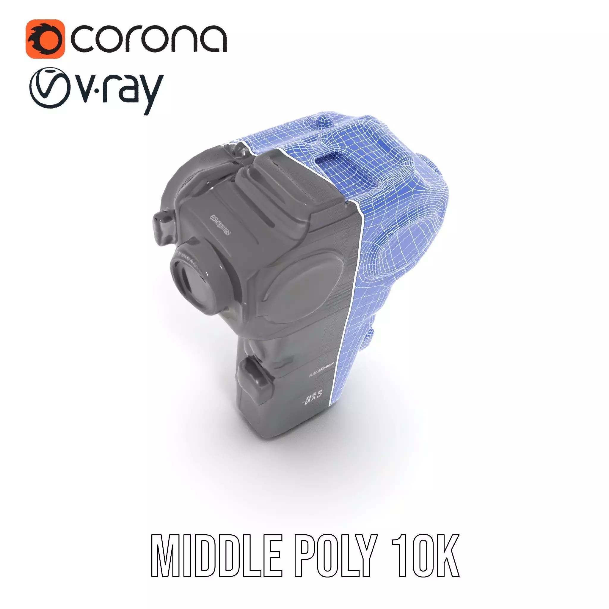 Futuristic Device model pack with PBR Textures Low-poly 3D model_24