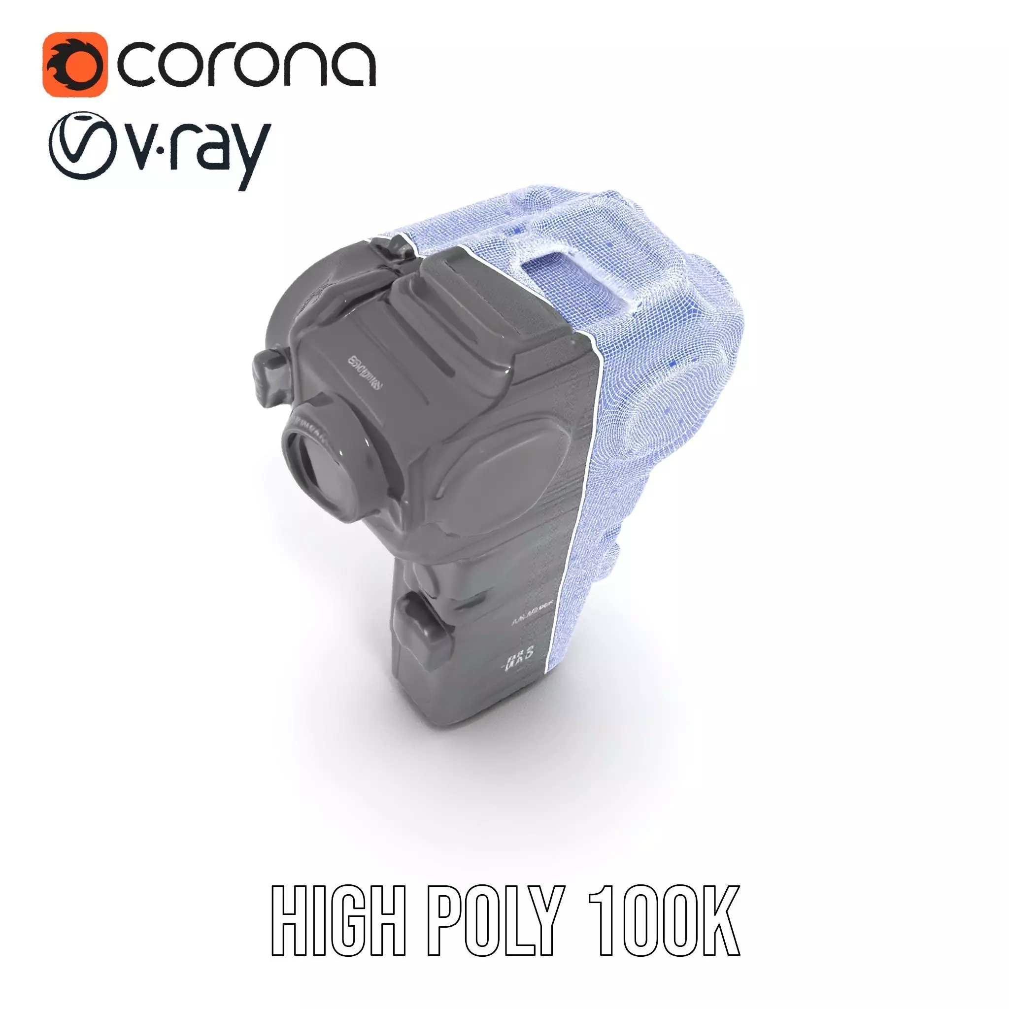 Futuristic Device model pack with PBR Textures Low-poly 3D model_34