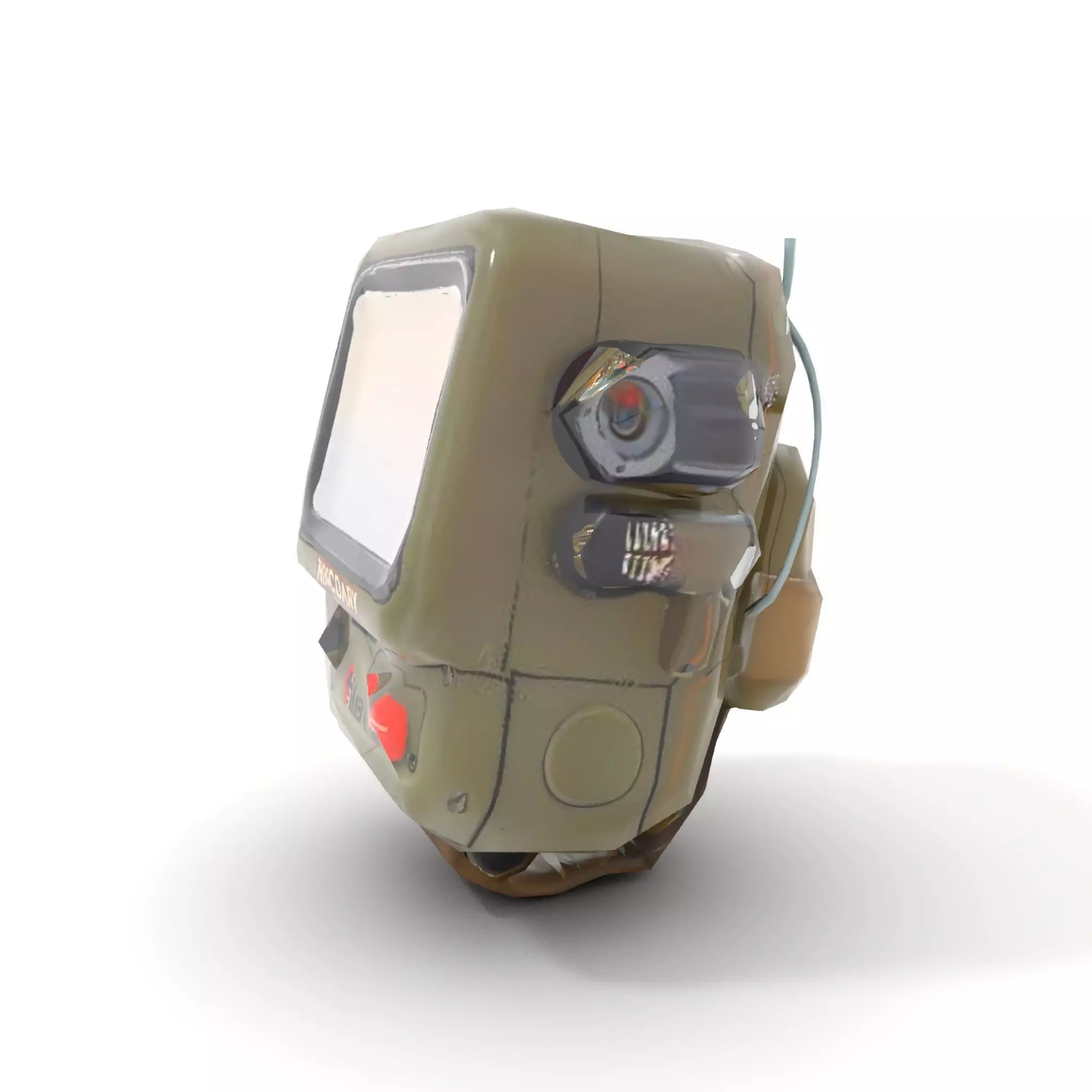 RetroFuturistic Wrist Device Model Pack Low-poly 3D model_24