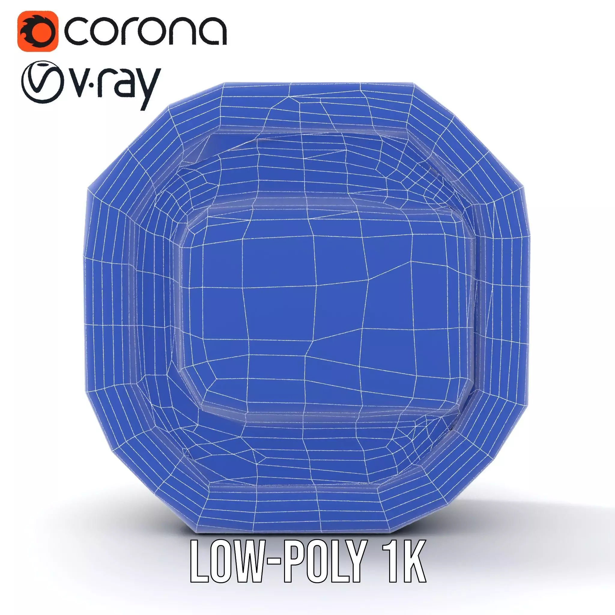 Futuristic Control Panel model pack with interactive display Low-poly 3D model_31